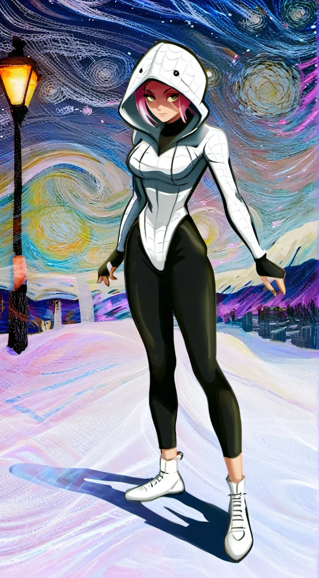 ai character: Gwen background