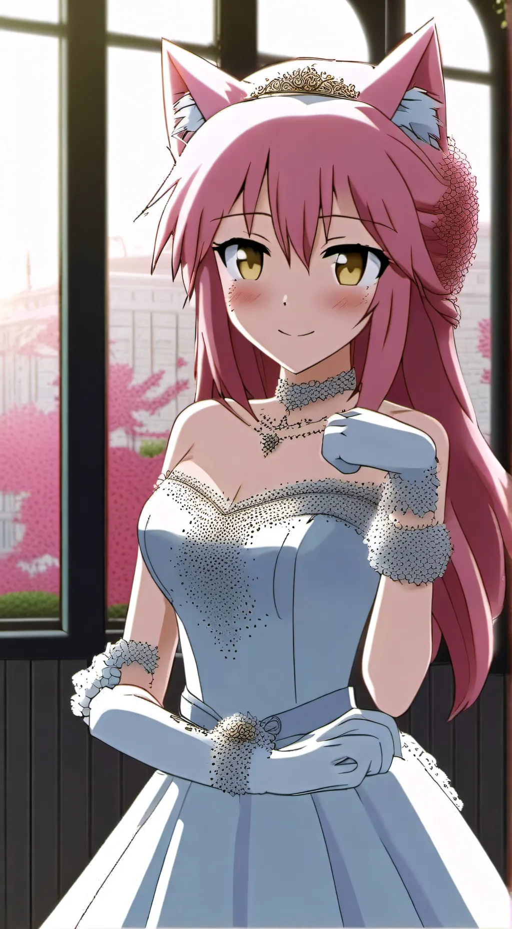 ai character: Ookami Ranka  background