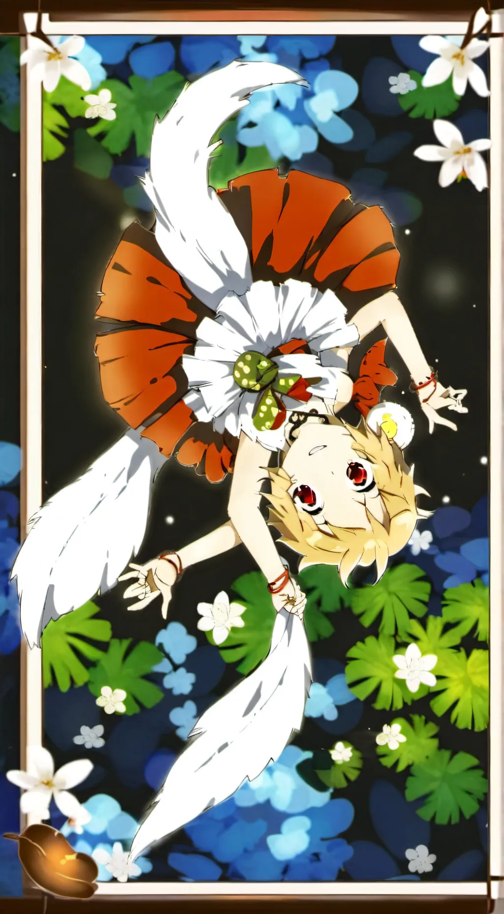 ai character: twisted fossilia background