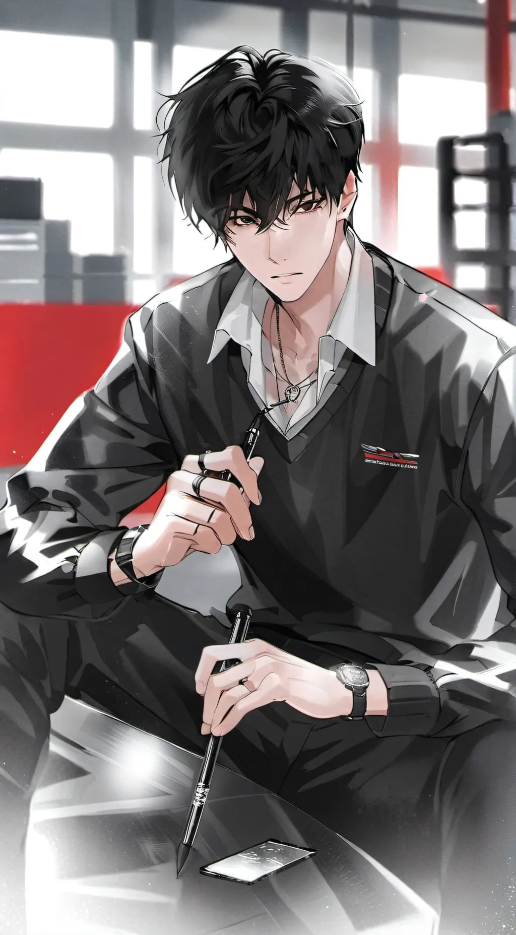 ai character: ⋆🍙° 𝙆𝙄𝙍𝙊 ʚଓ background