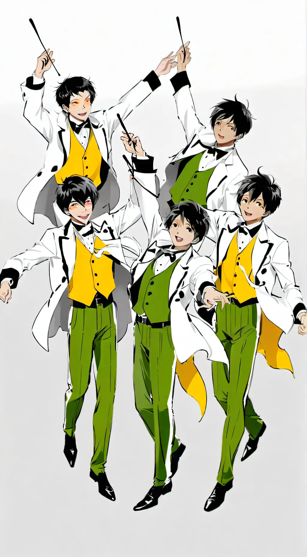 ai character: Jackson 5  background