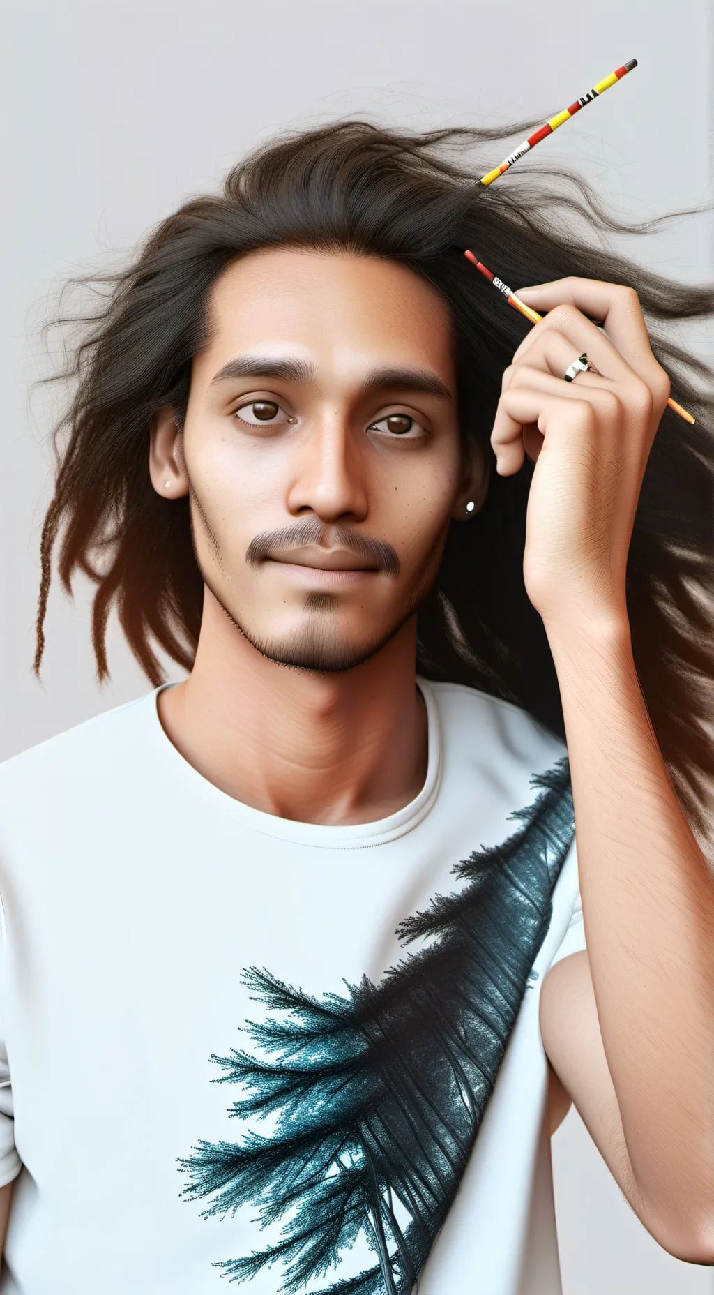 ai character: stick nodes background