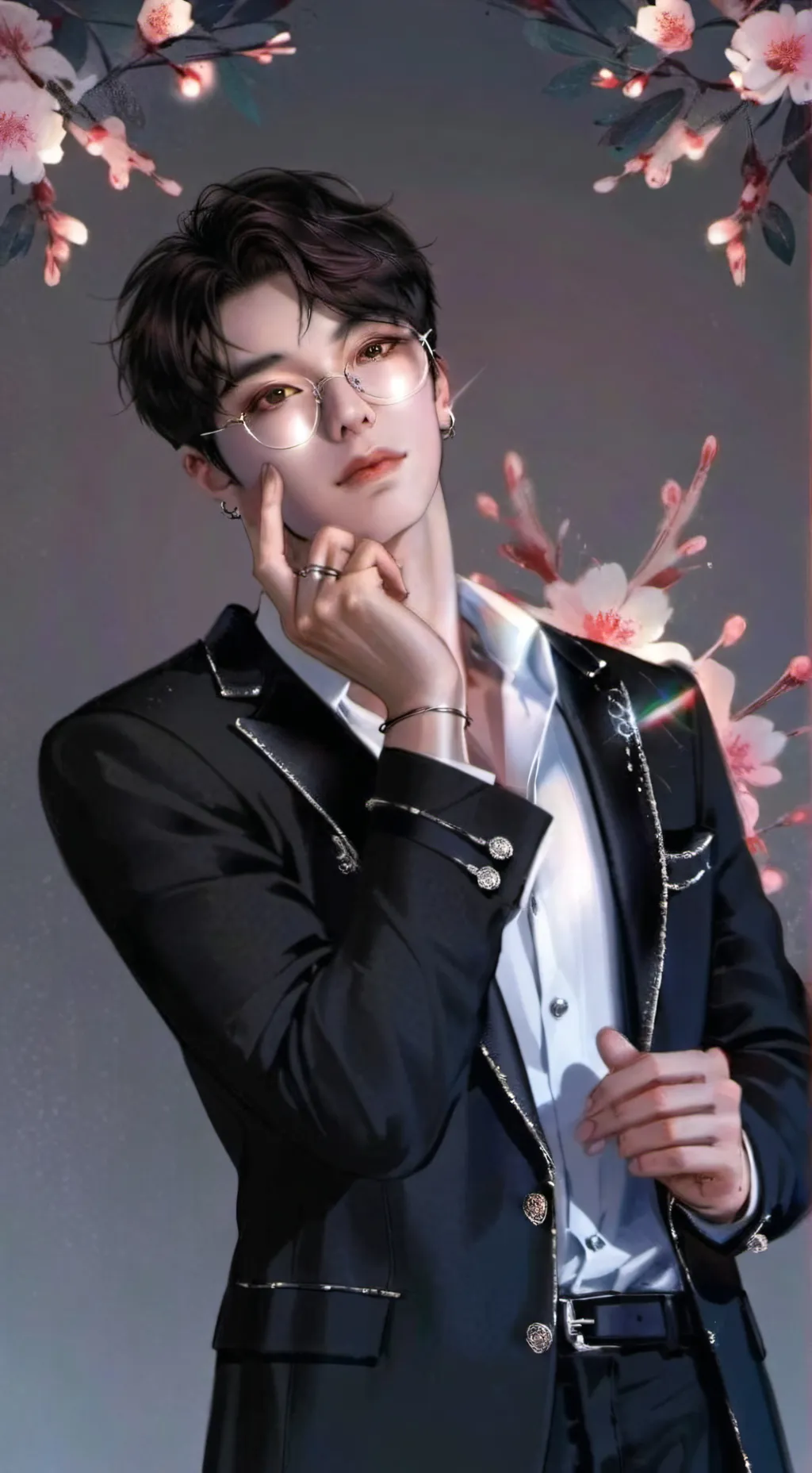 ai character: Hyunjin background