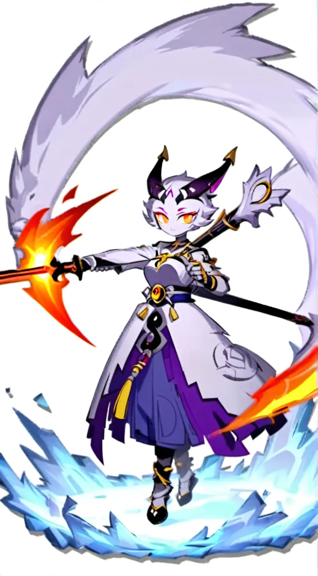 ai character: Luna background