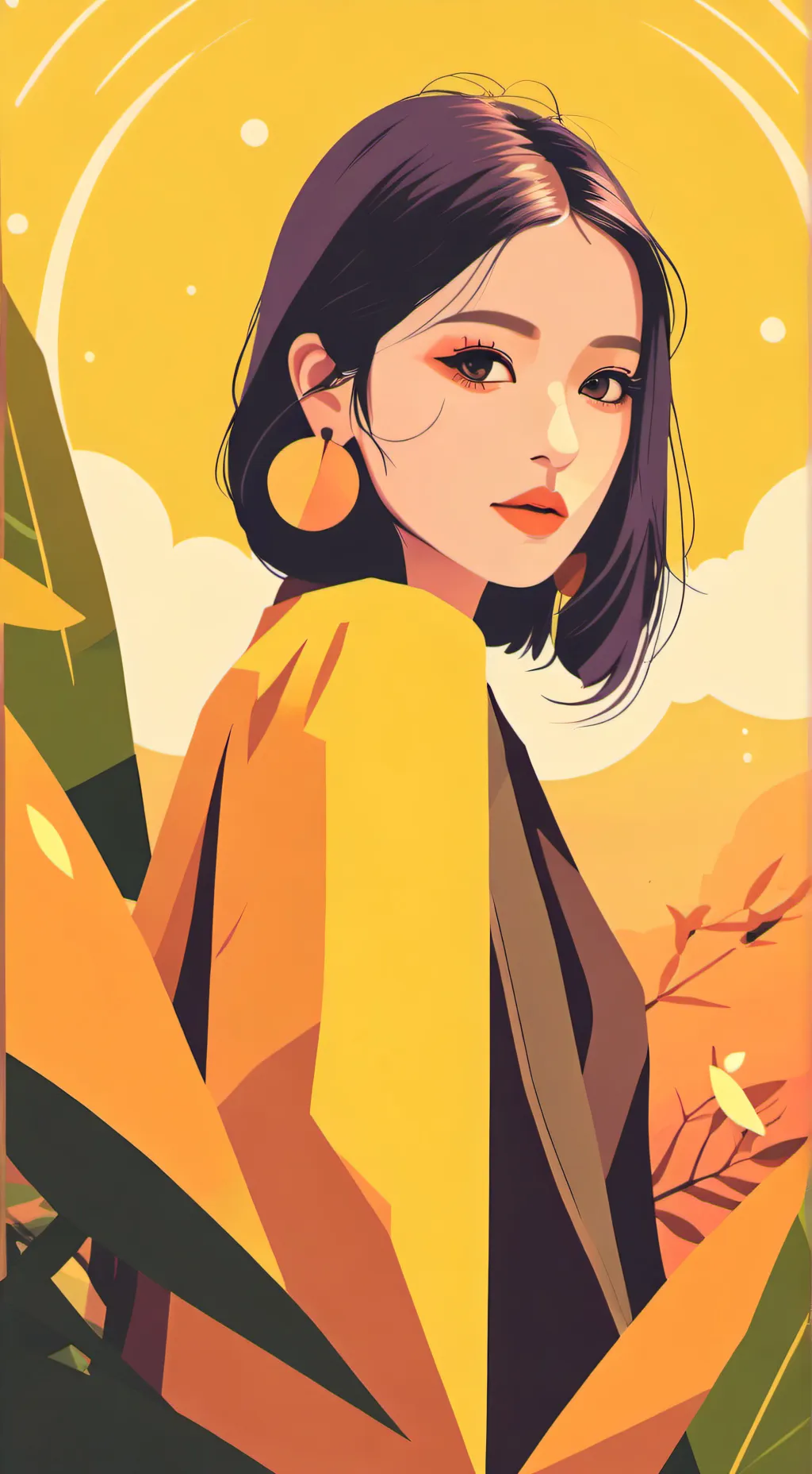 ai character: Asa(babymonster* background