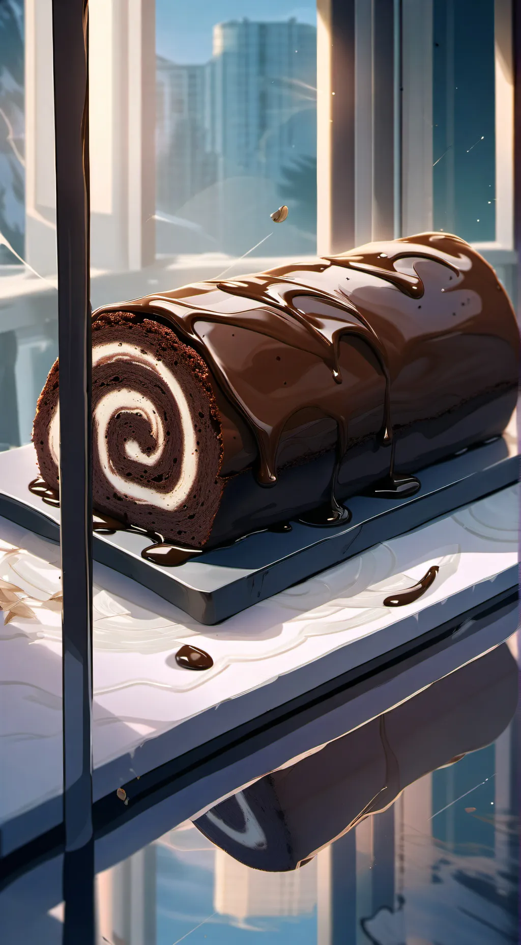 ai character: 🍫🍰cosmo 🍰🍫 background