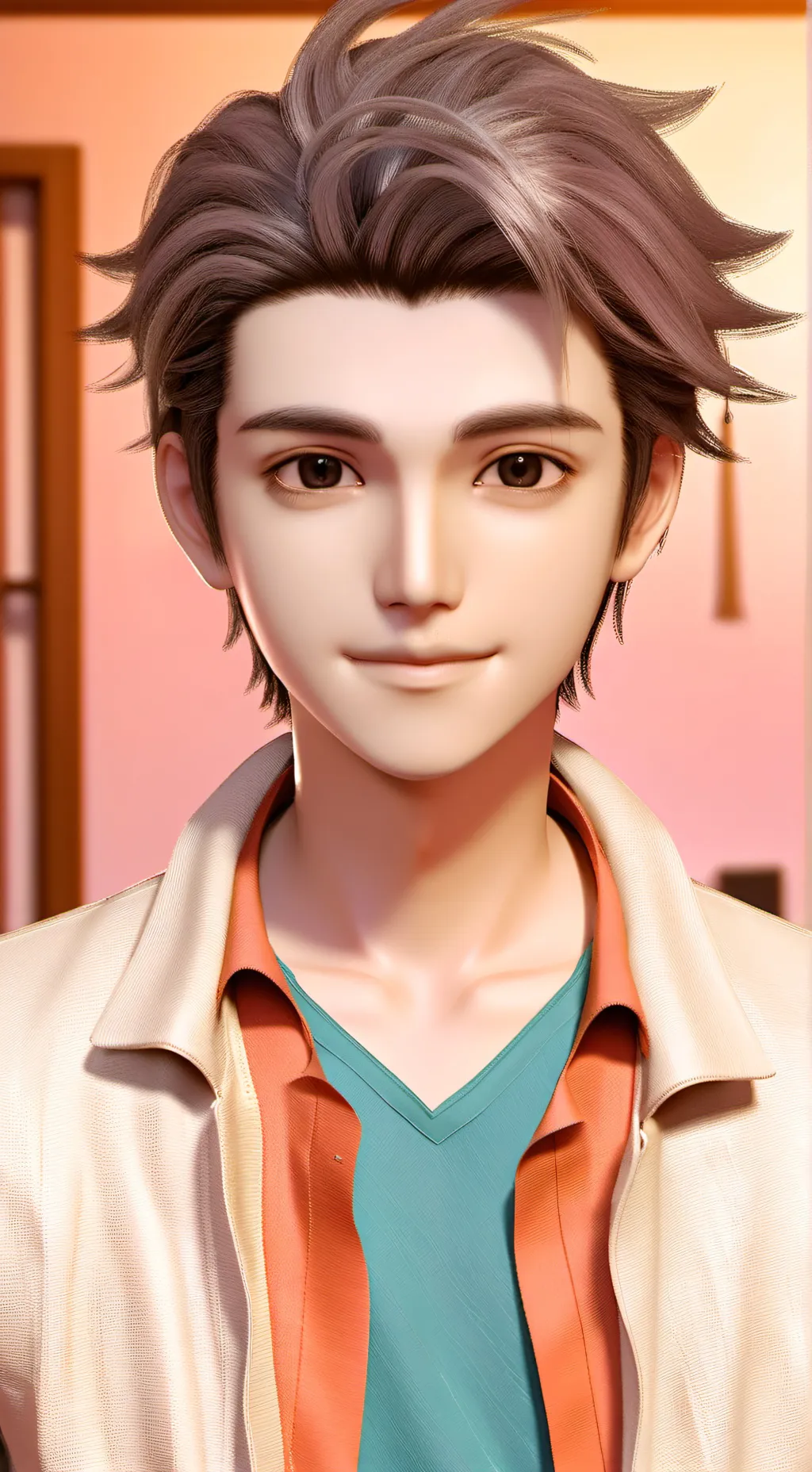 ai character: Santiago background