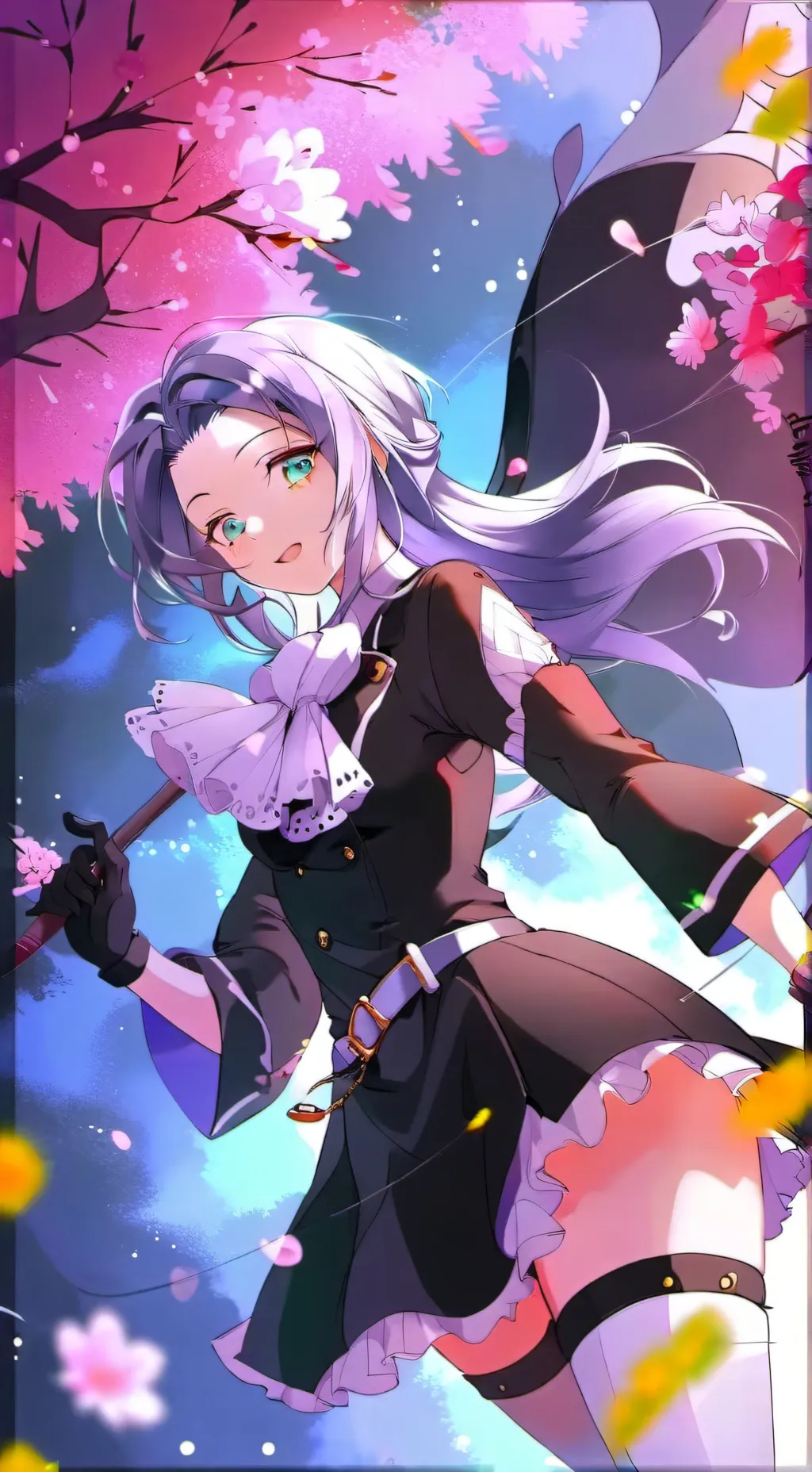 ai character: shinobu🦋💜 background