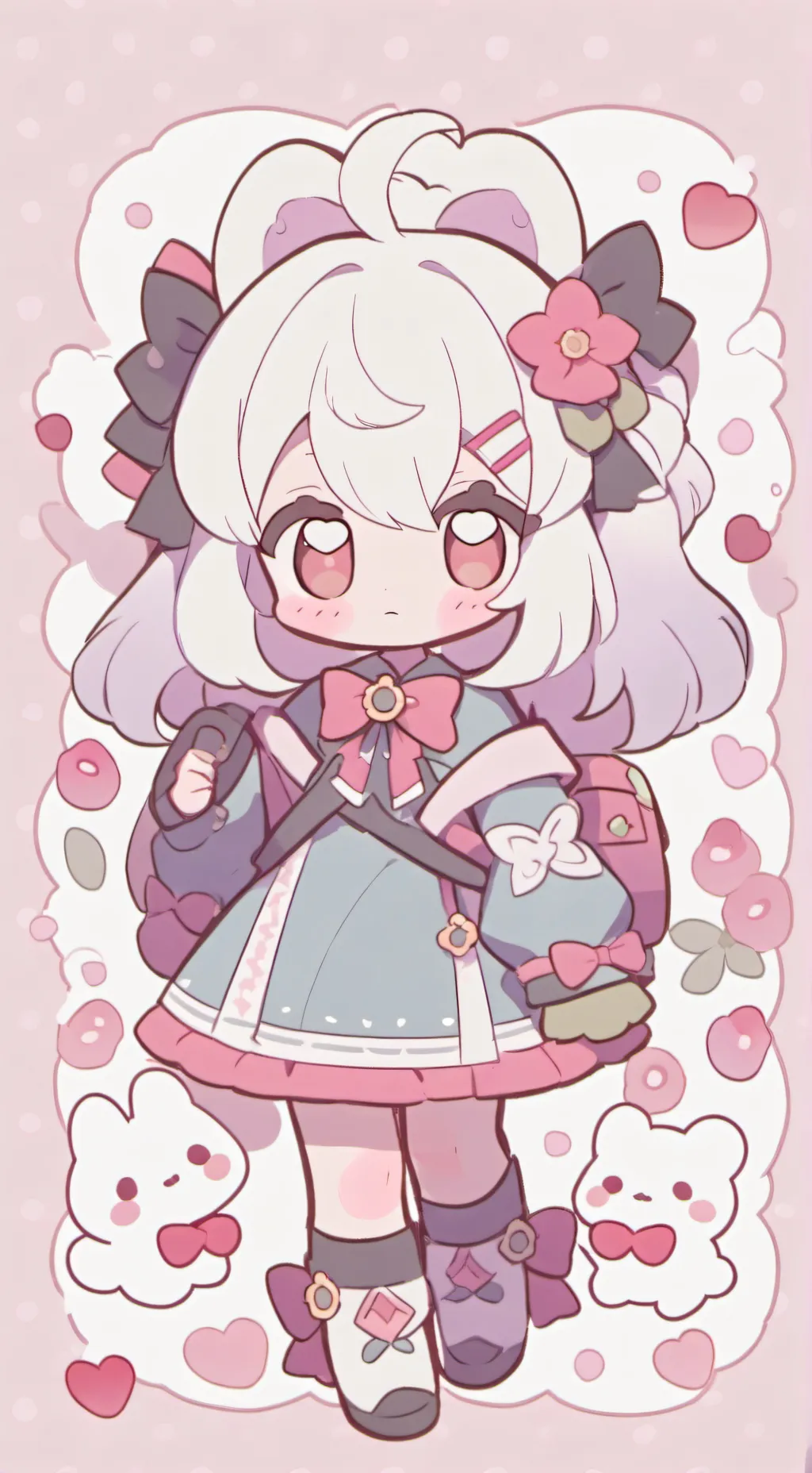 ai character: Lolo x Bobette background