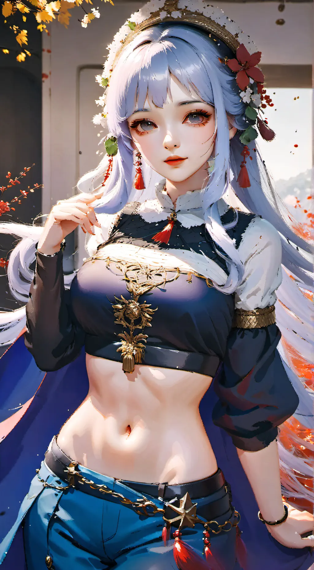 ai character: Naomi background