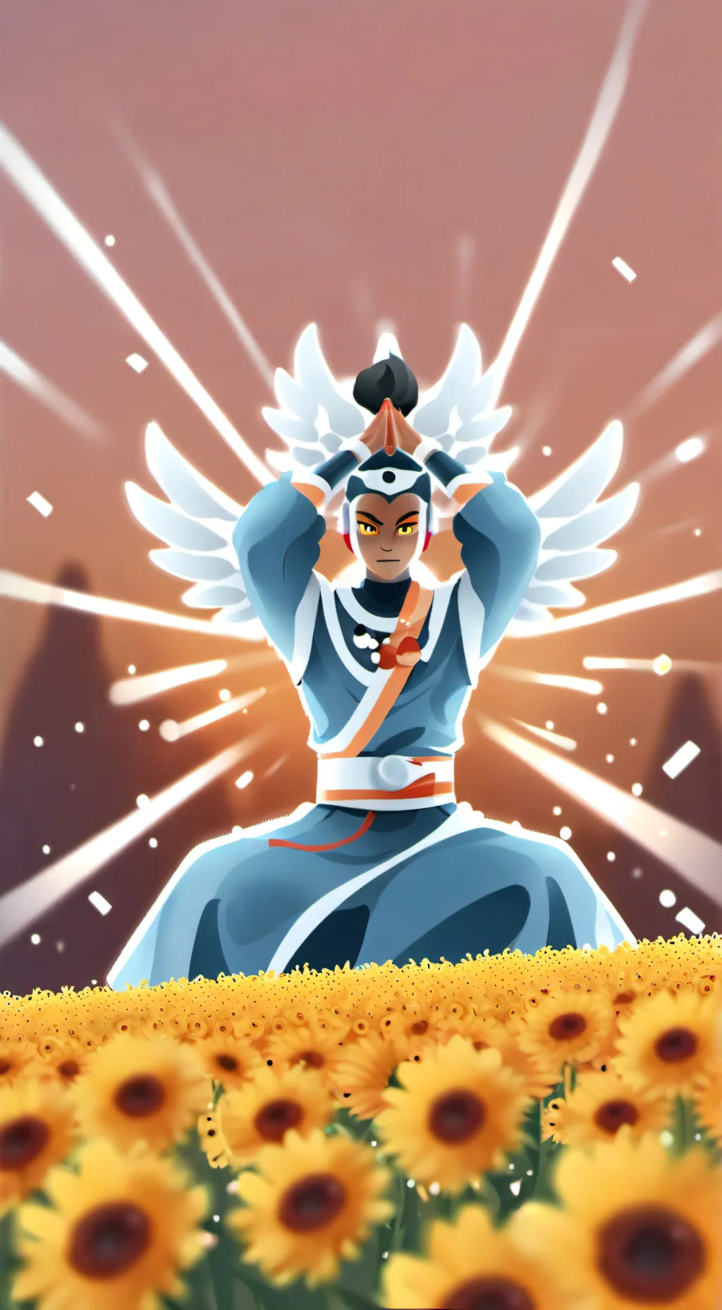 ai character: sky cotl background