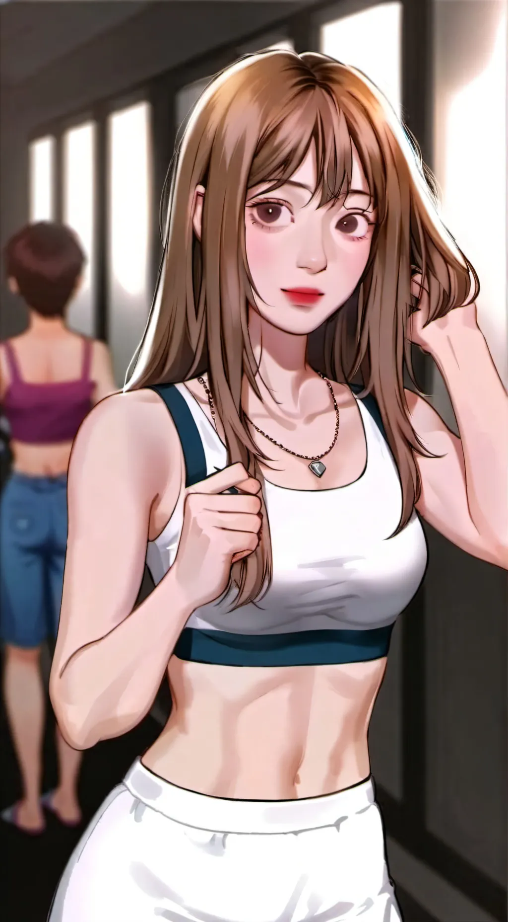 ai character: HANNA background