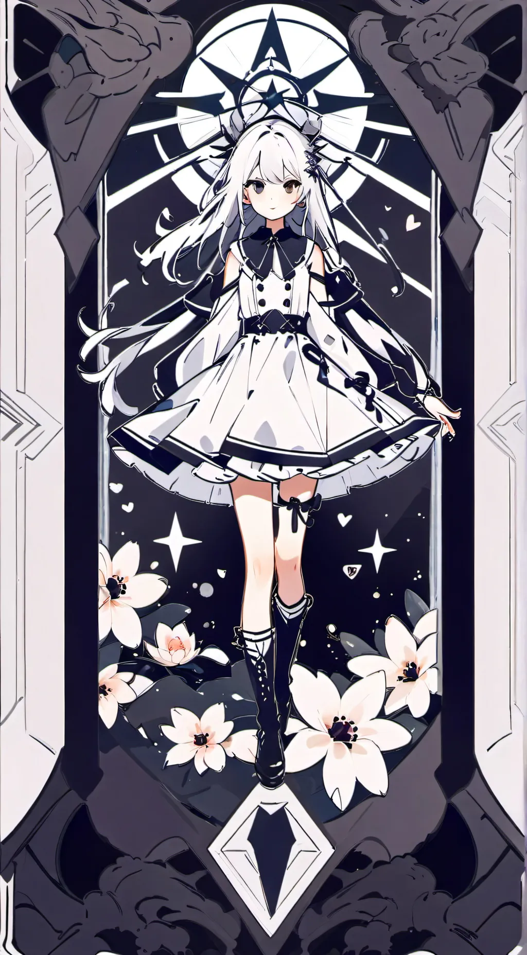 ai character: Элла background