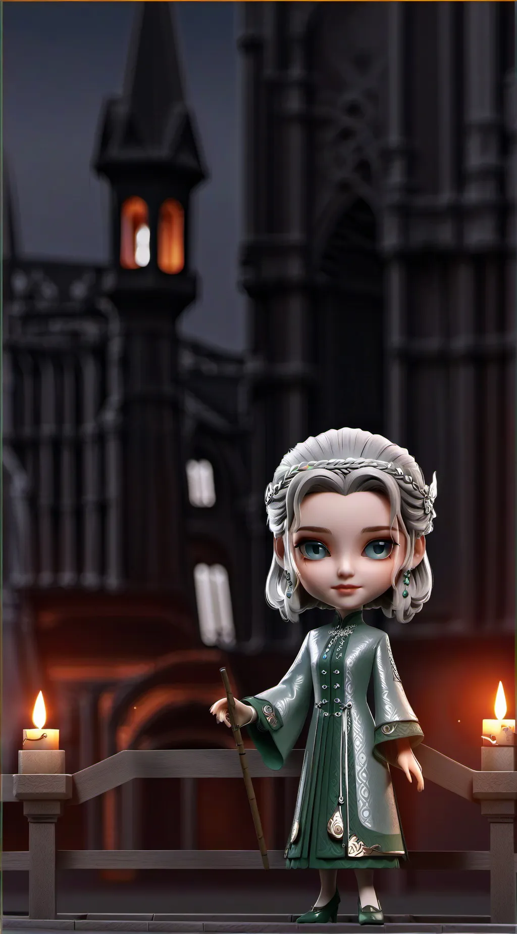 ai character: Женя background