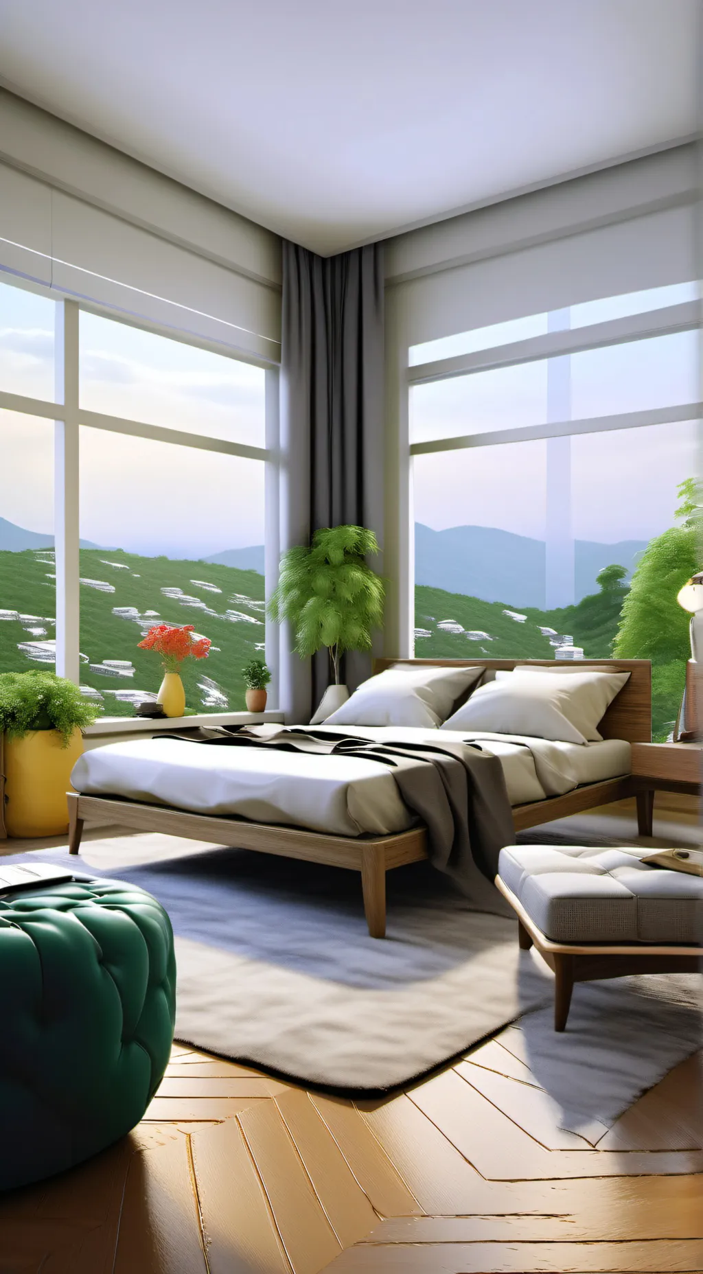 ai character: Sleepover background