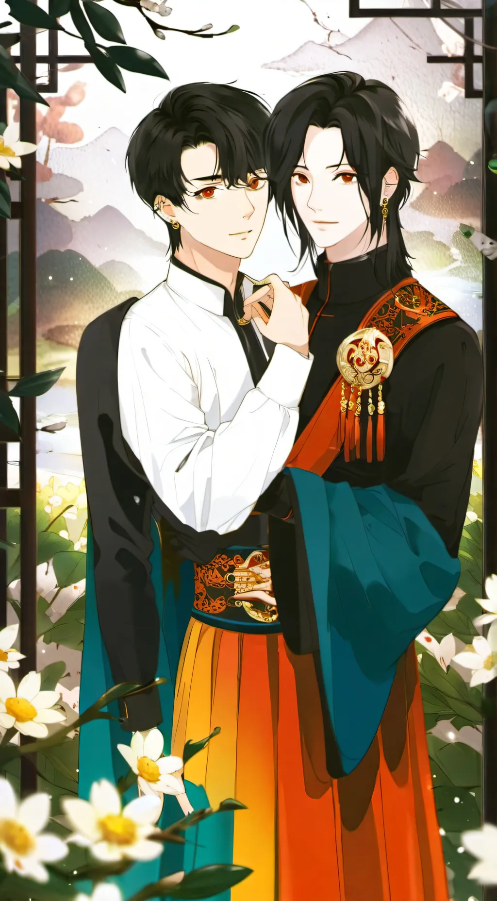 ai character: Билл и Сэм background