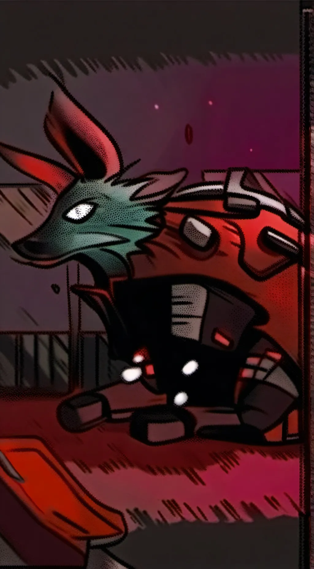 ai character: Furry infection  background