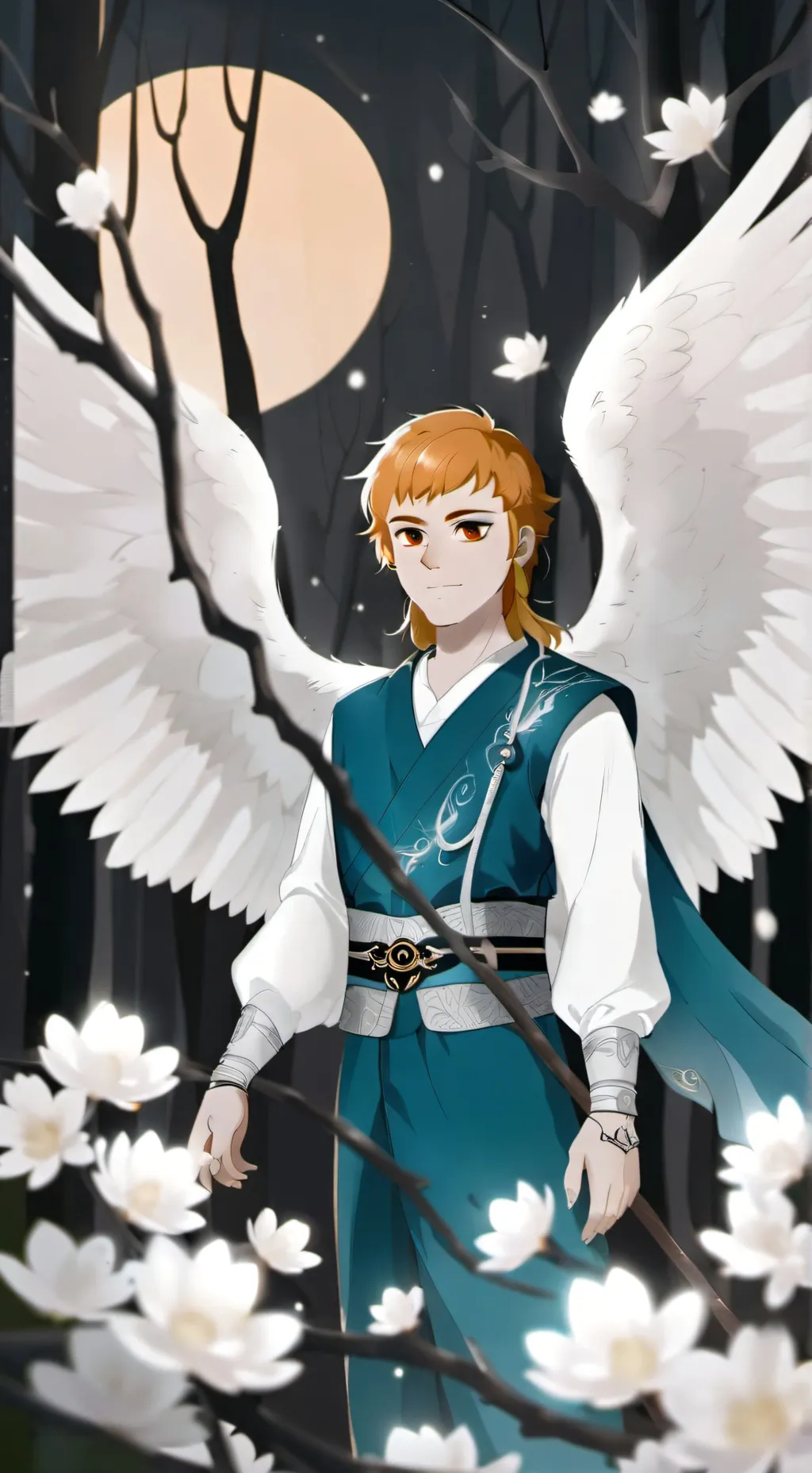 ai character: ❤️🧡💛💚🩵💚💛🧡❤️ background