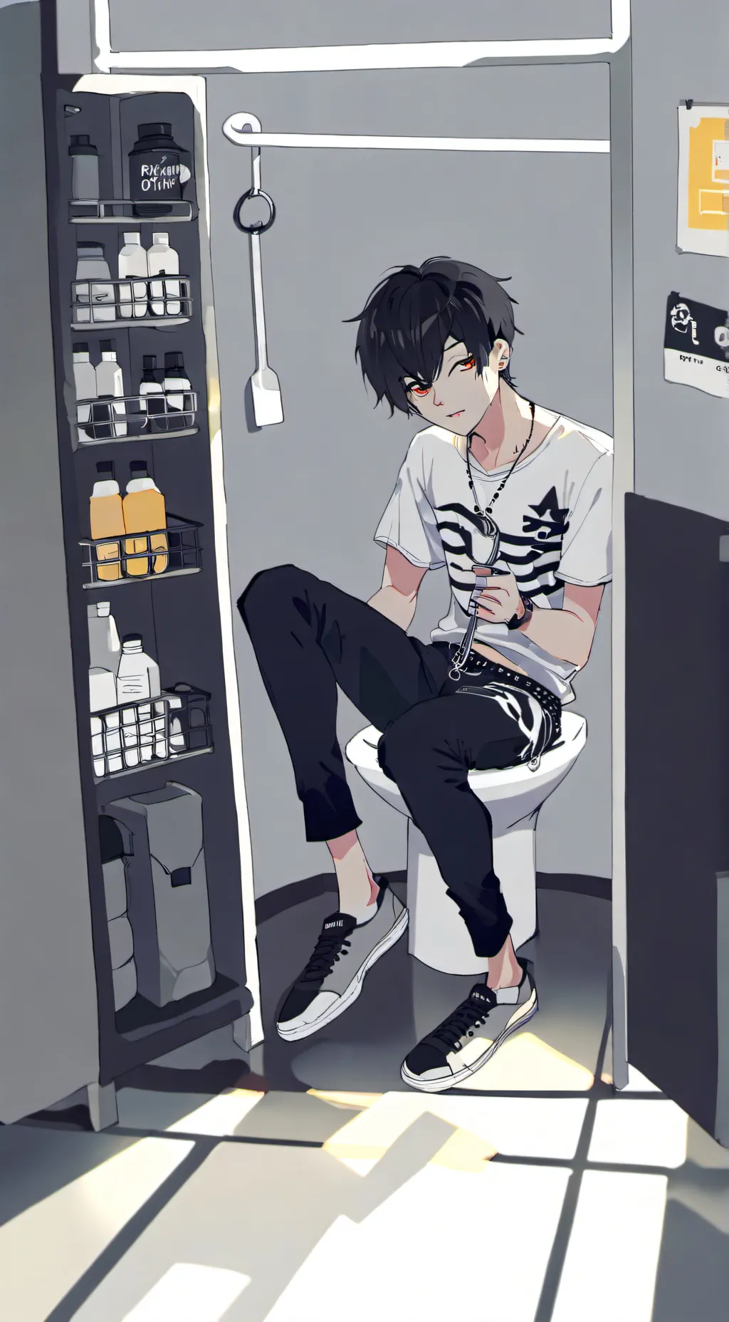 ai character: Dirrahea boy background