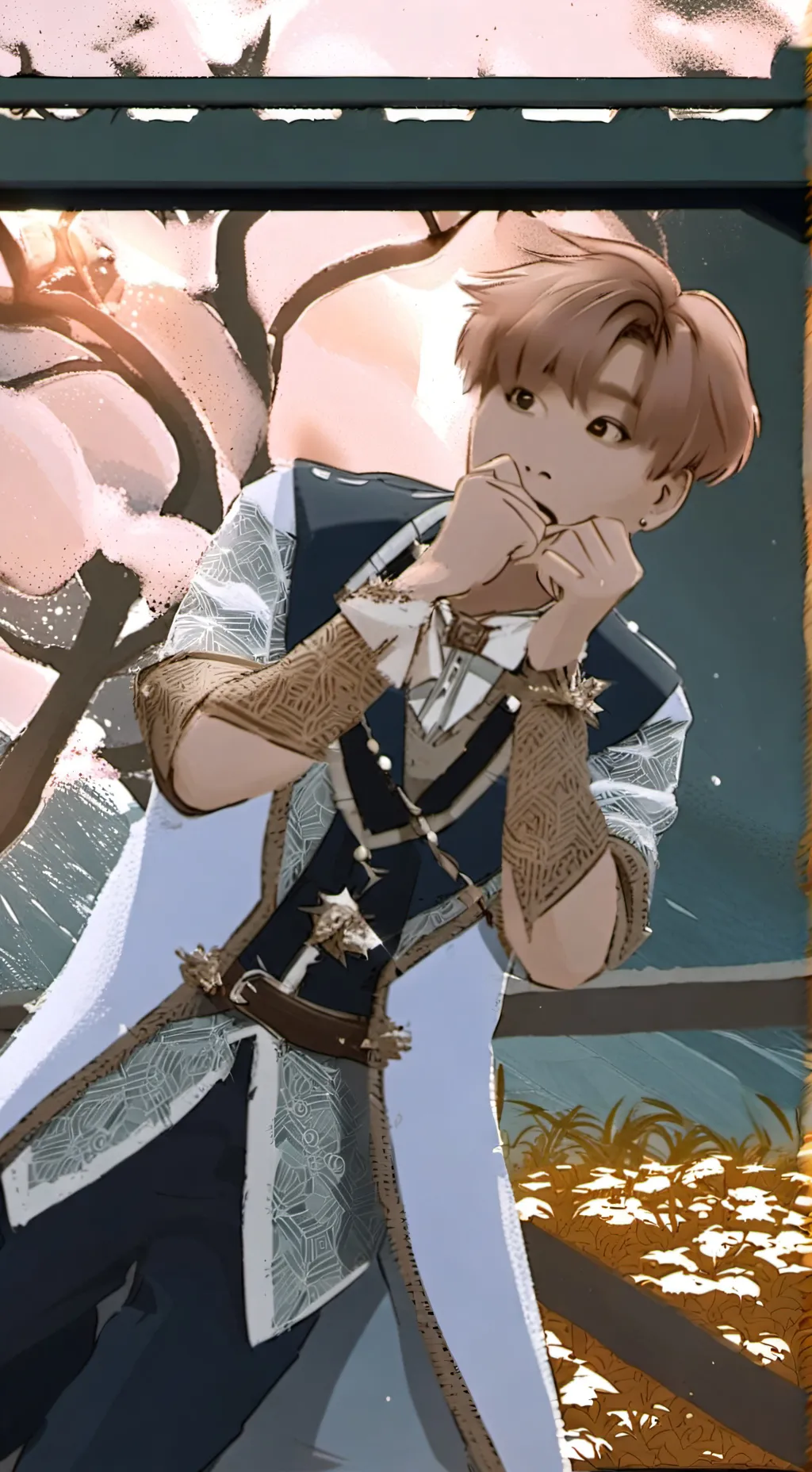 ai character: Han and Lee Know! background