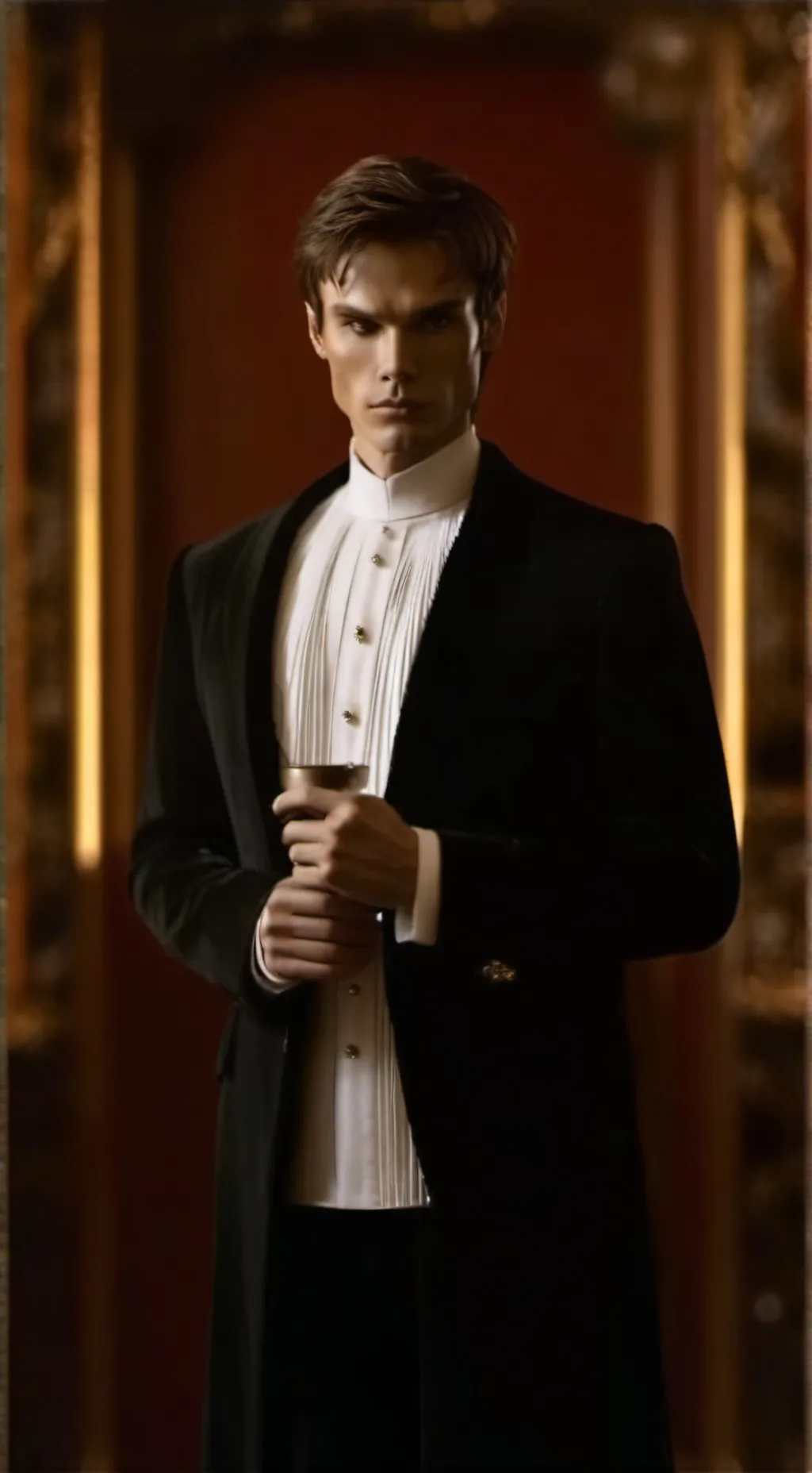 ai character: DAMON SALVATORE❤️🔥 background