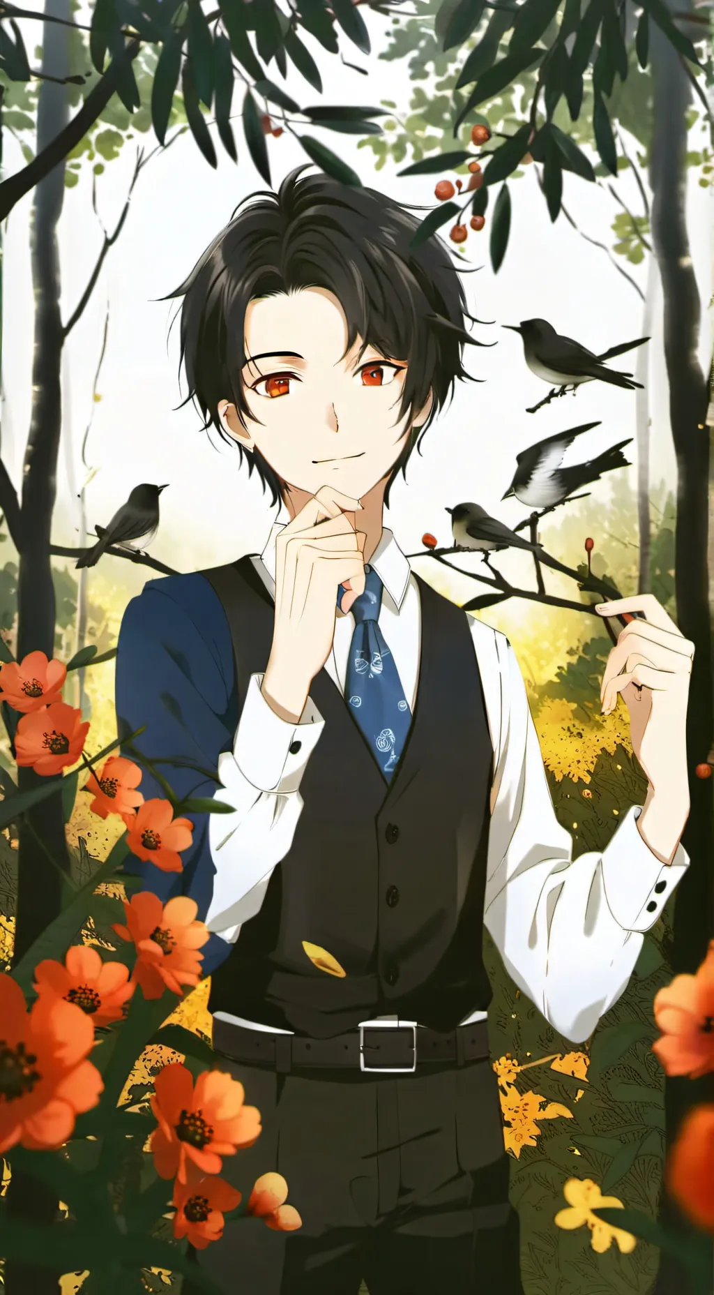 ai character: huj background