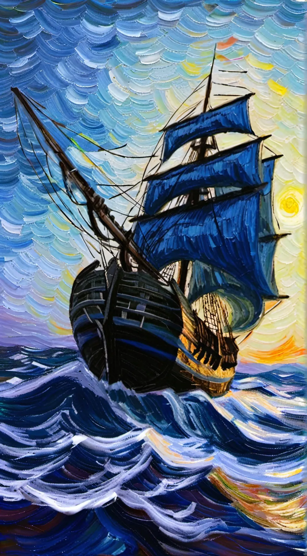 ai character: ship normally background