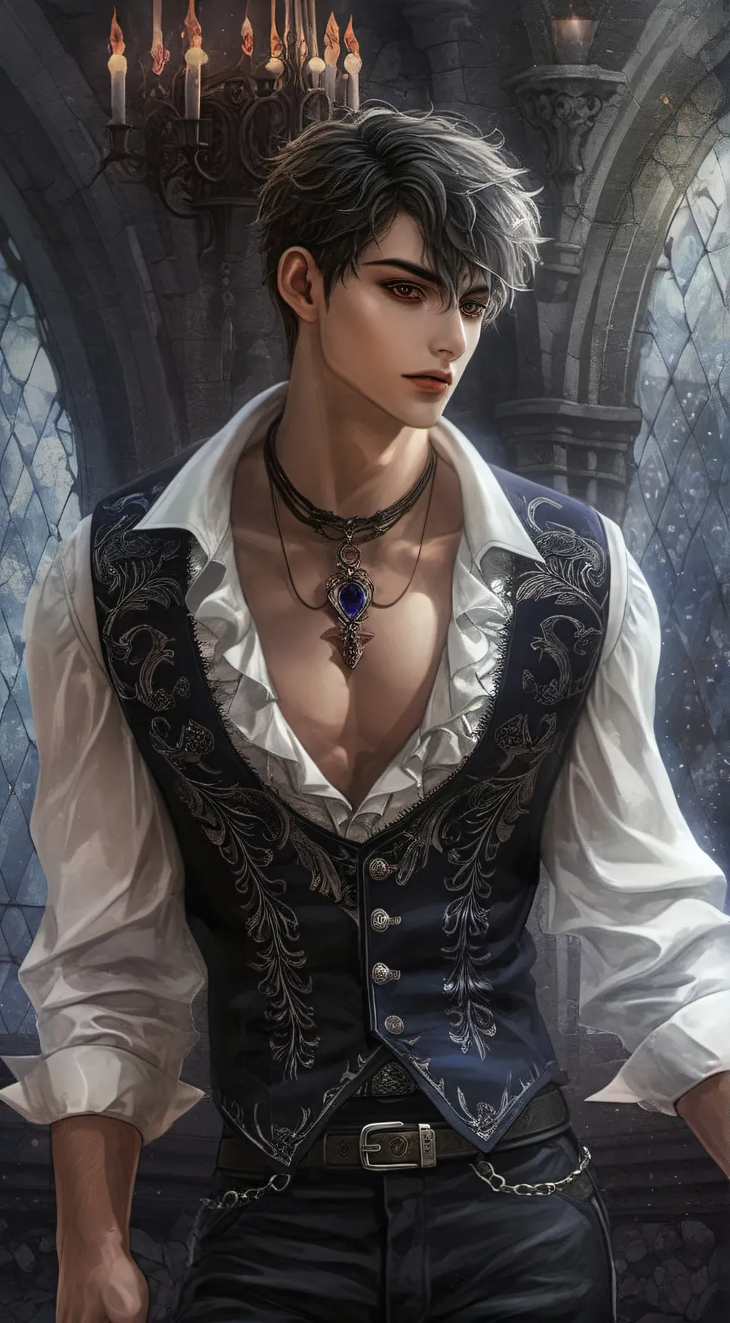 ai character: Manuel background