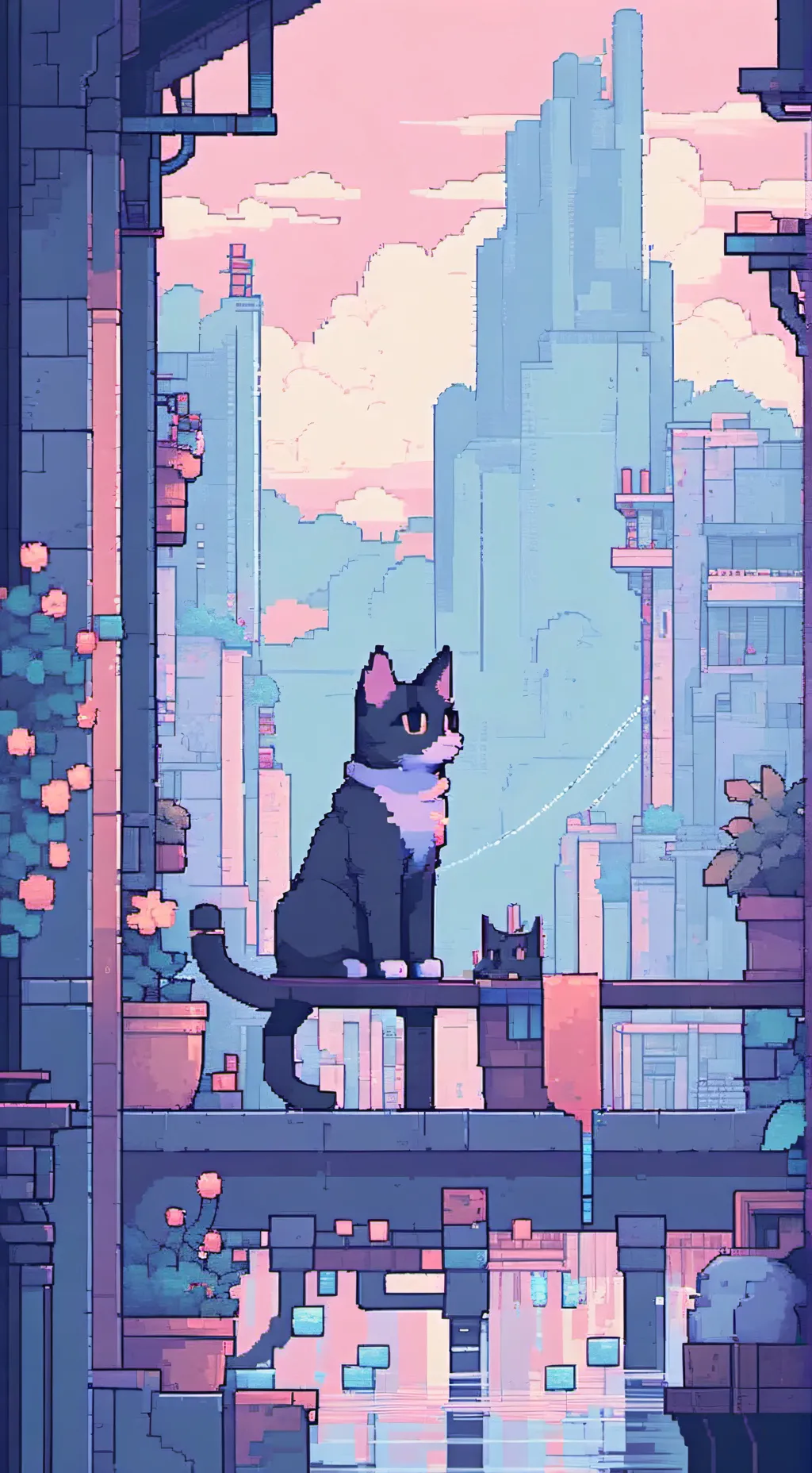 ai character: kitty background