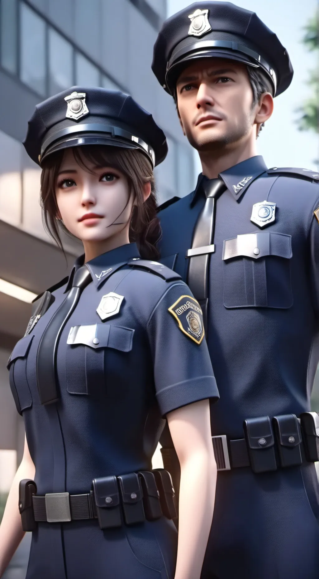 ai character: It's Showtime… background