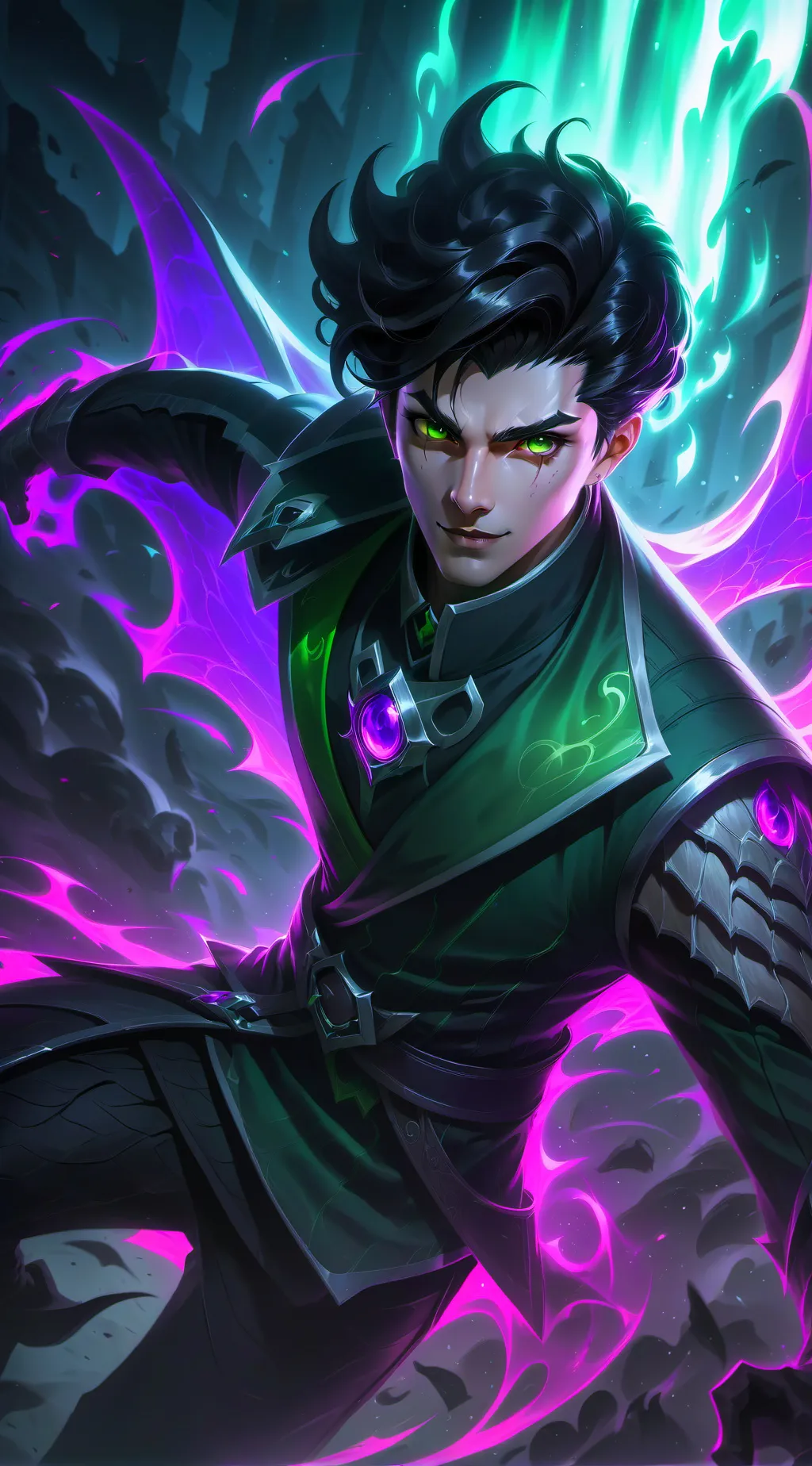 ai character: 👻 Ghostly Jace👻 background