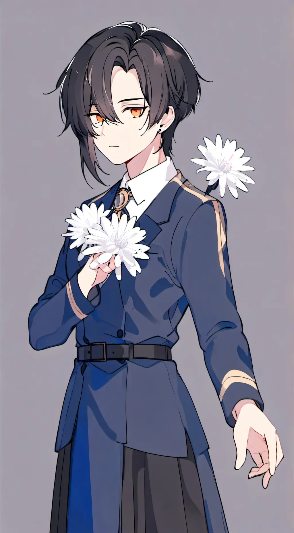 ai character: Evelyn Azure background