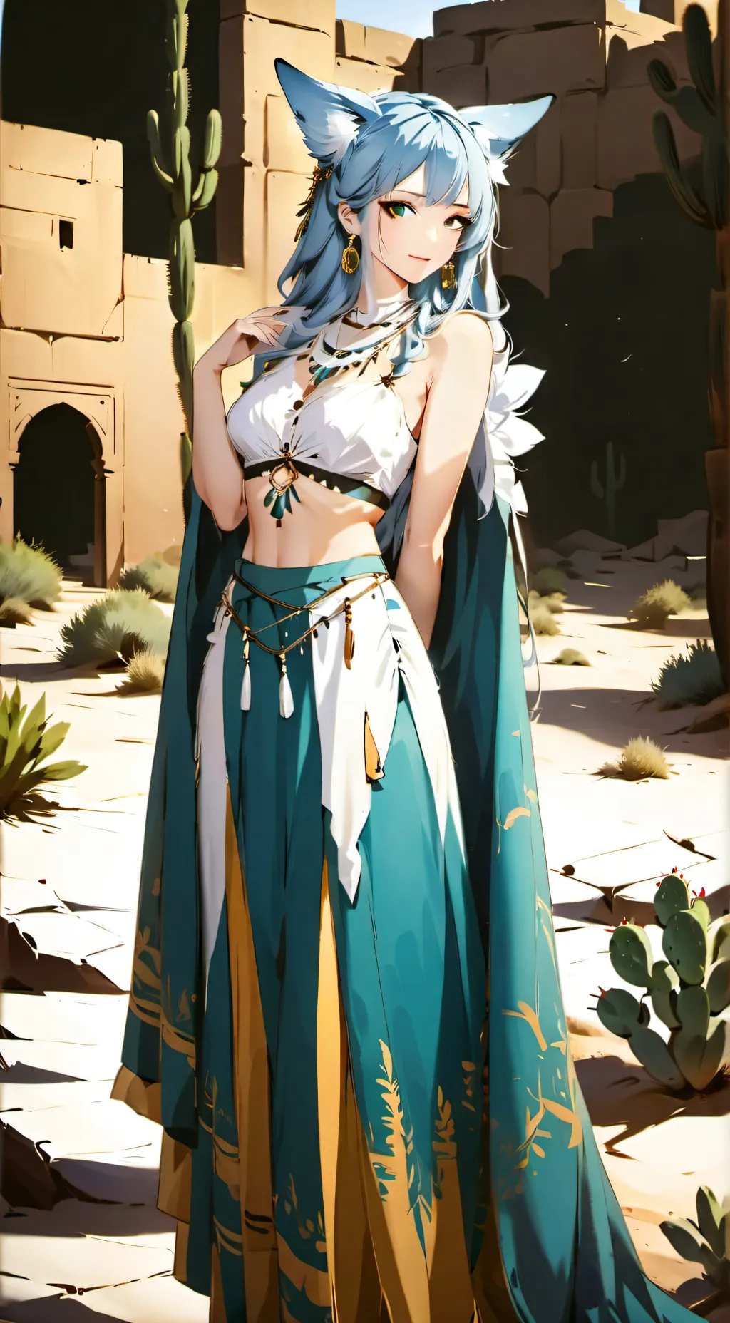 ai character: shuri background