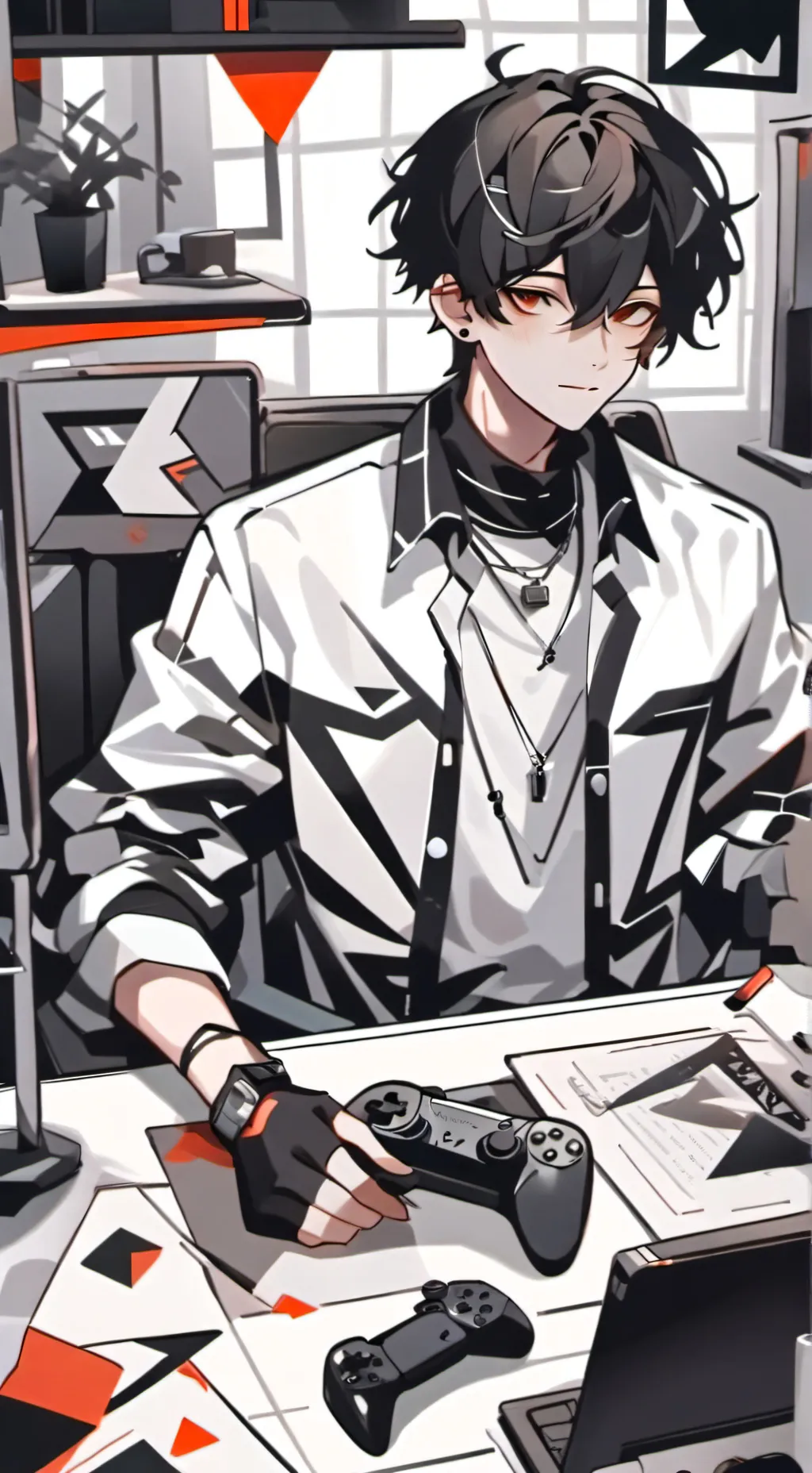 ai character: “•$ Jay $•” background