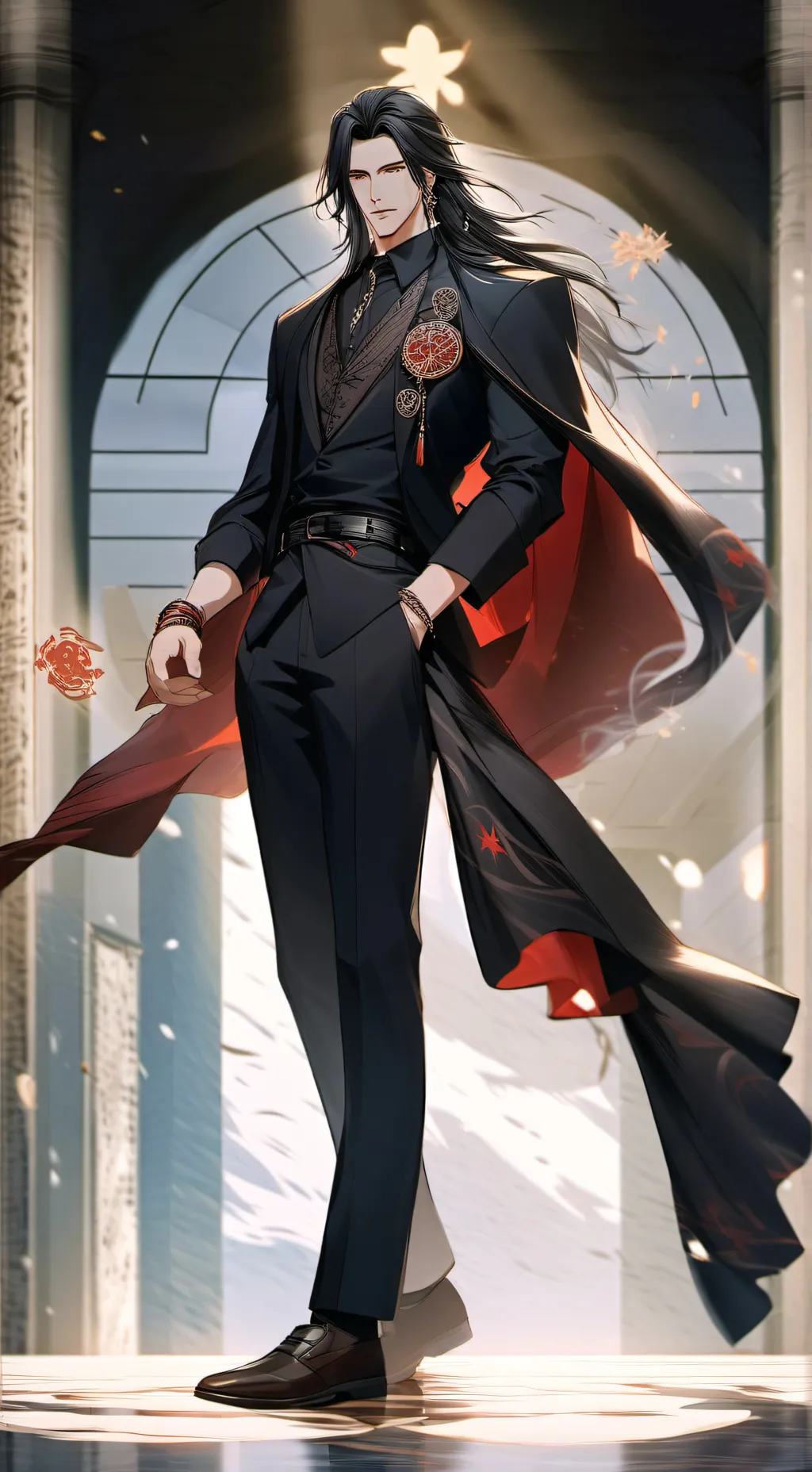 ai character: Морои  background