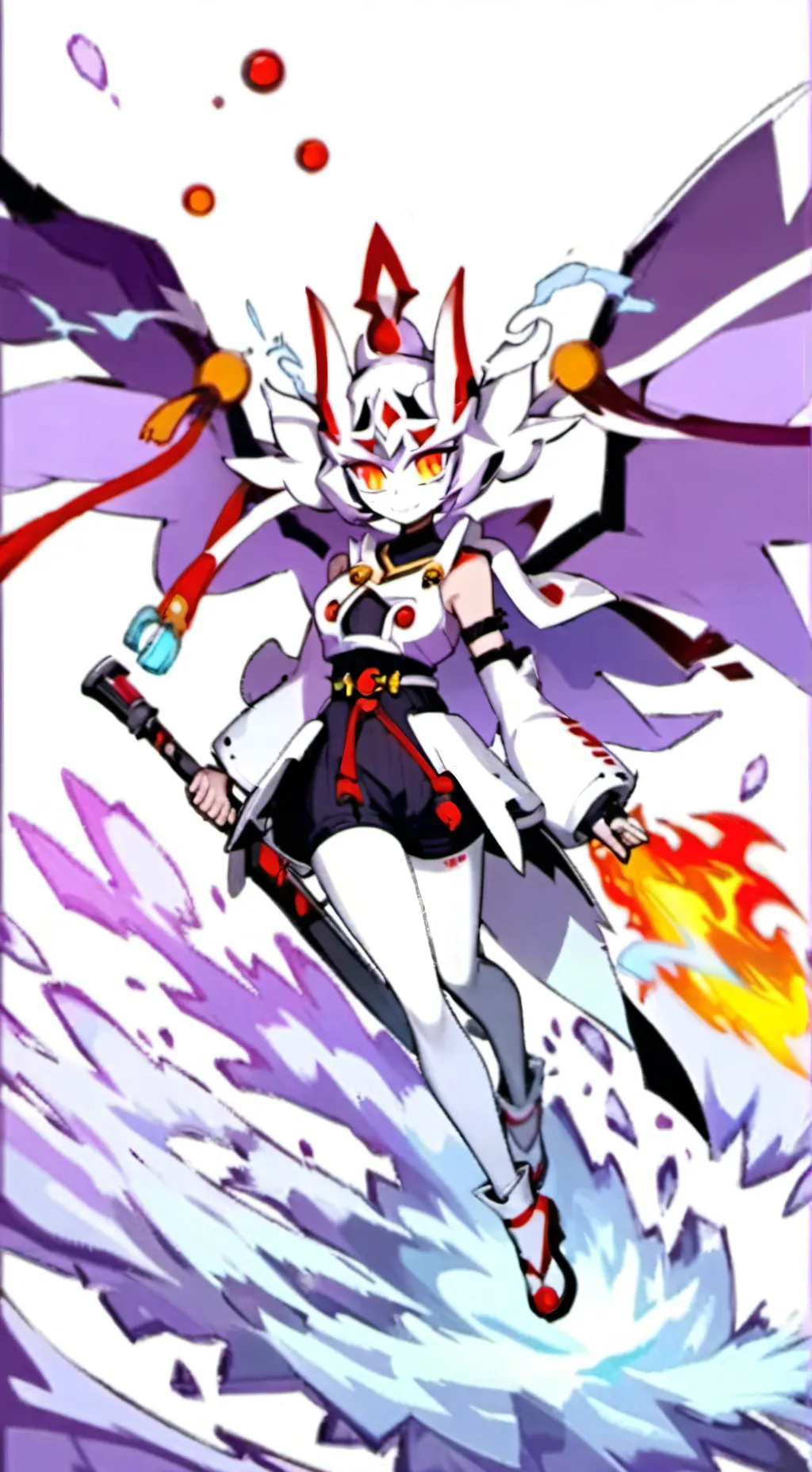 ai character: fler background