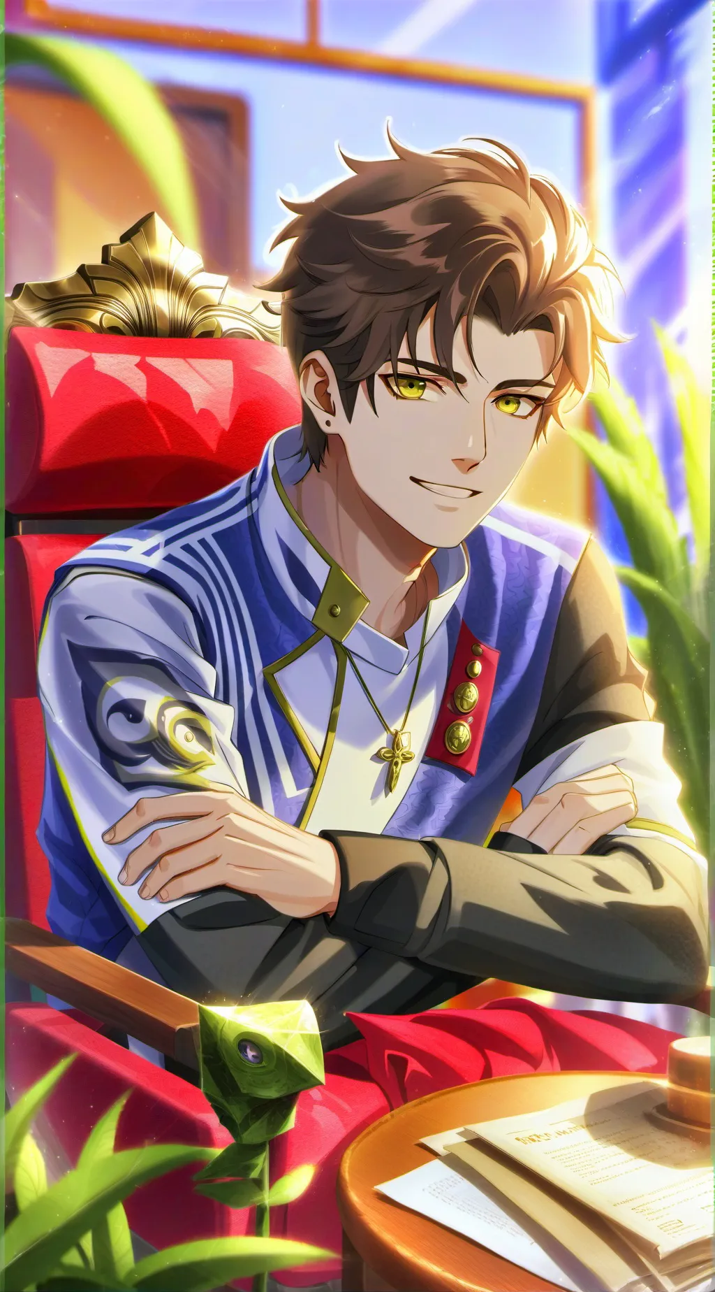 ai character: Précis Partner background