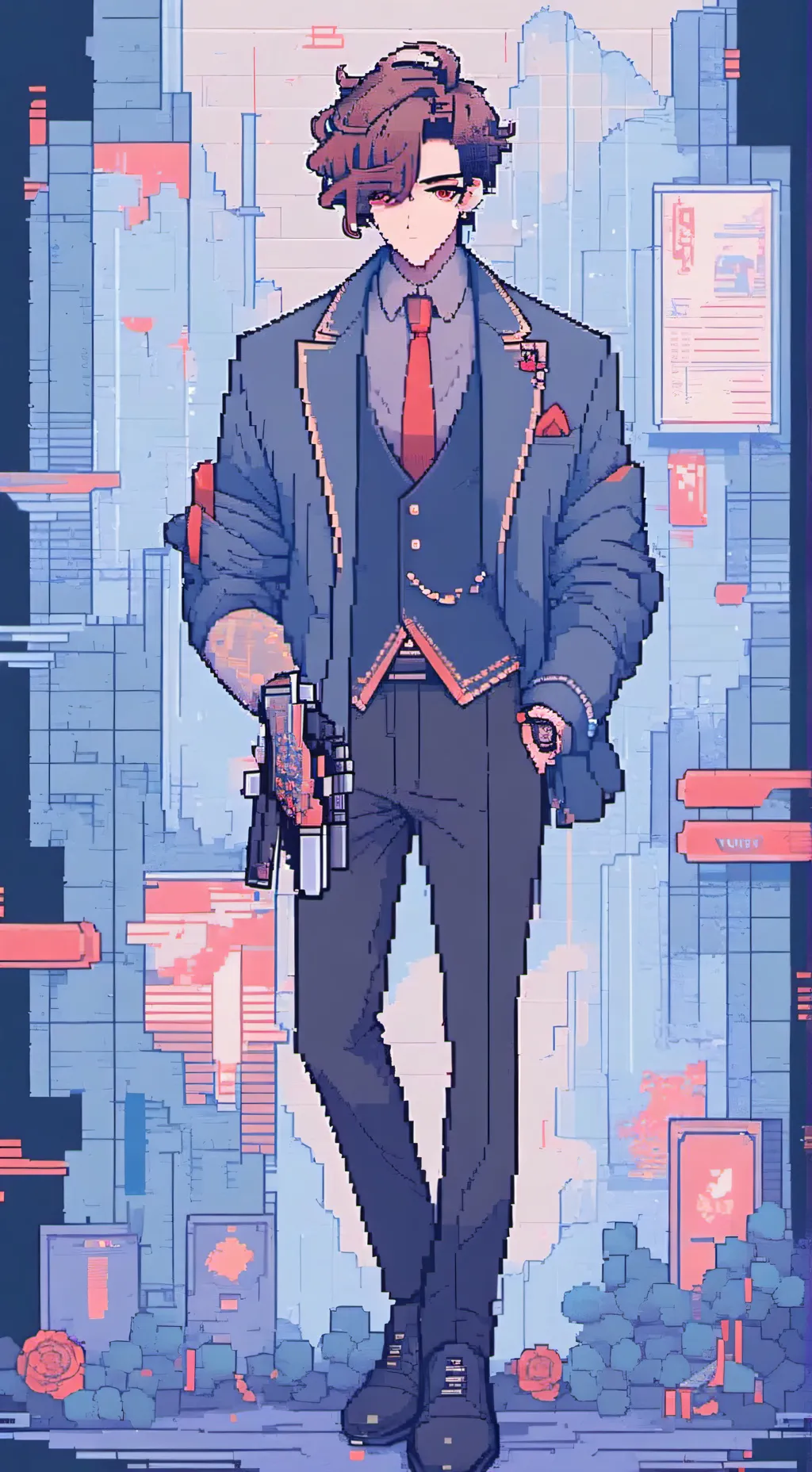 ai character: taras..... background