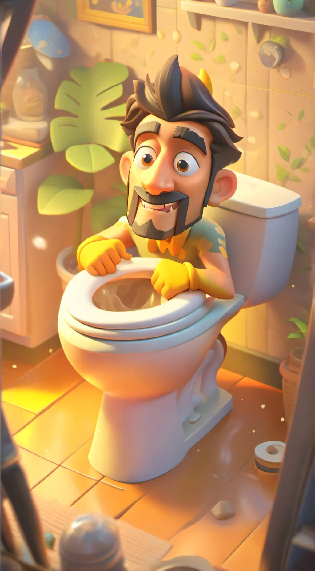 ai character: . background