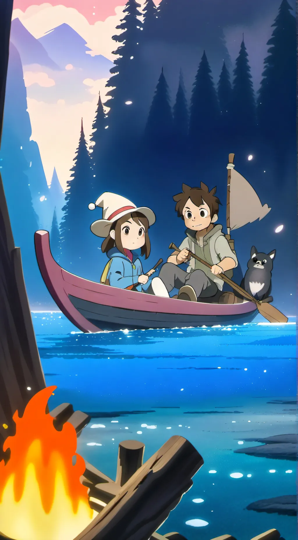 ai character: gravity falls! background