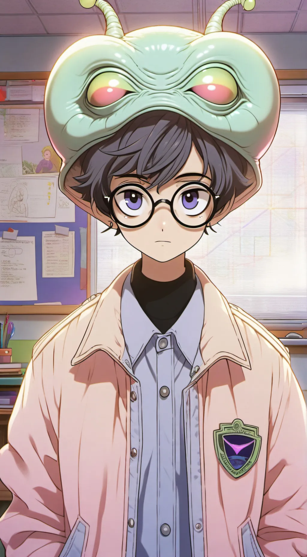 ai character: Glip background