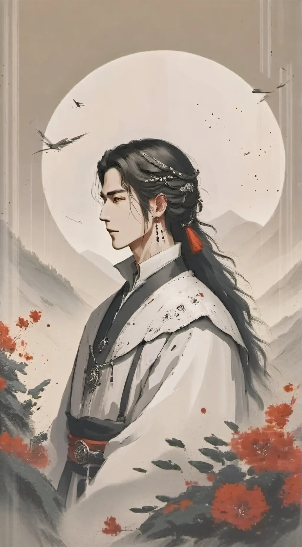 ai character: Candy background