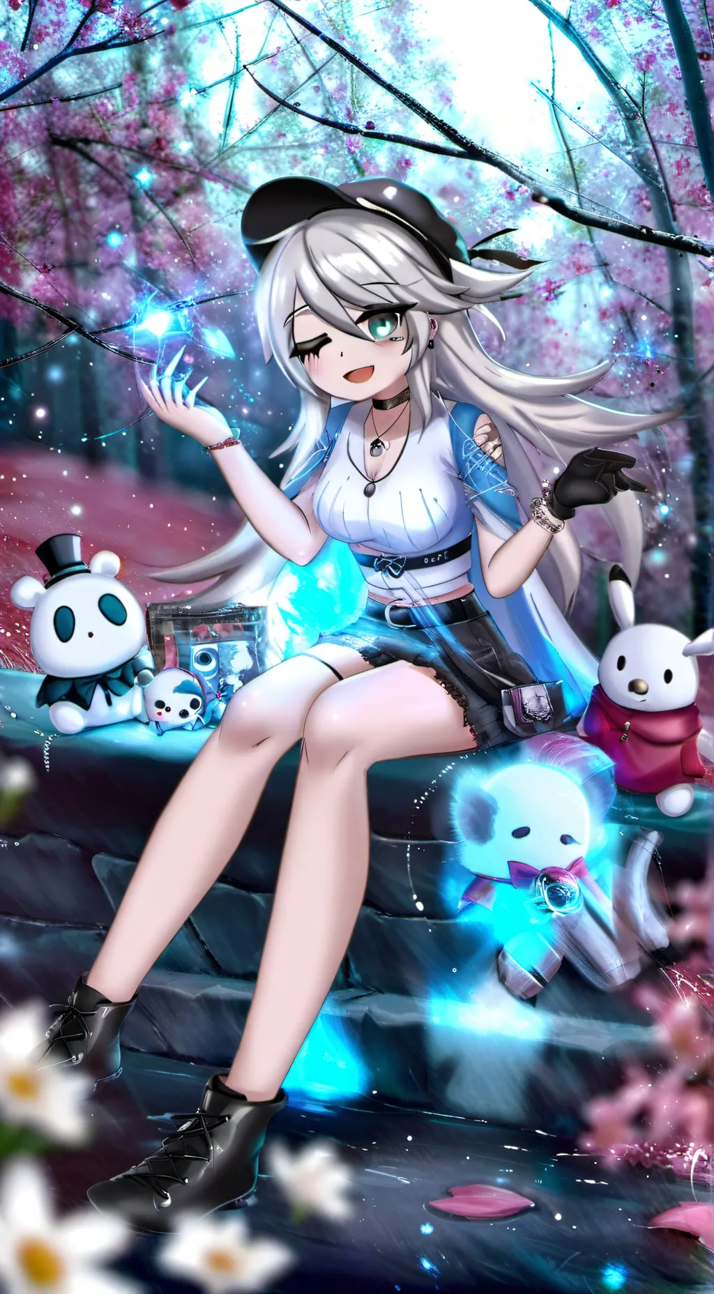 ai character: Лина background