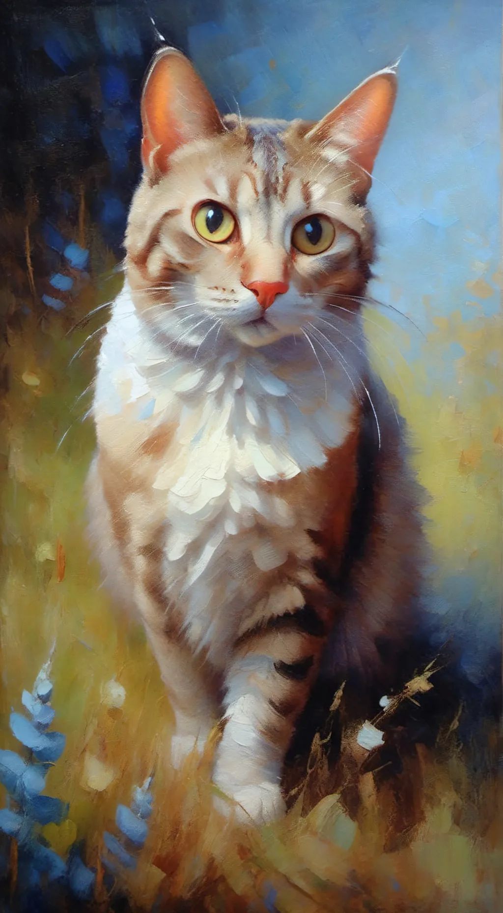 ai character: gatinha background