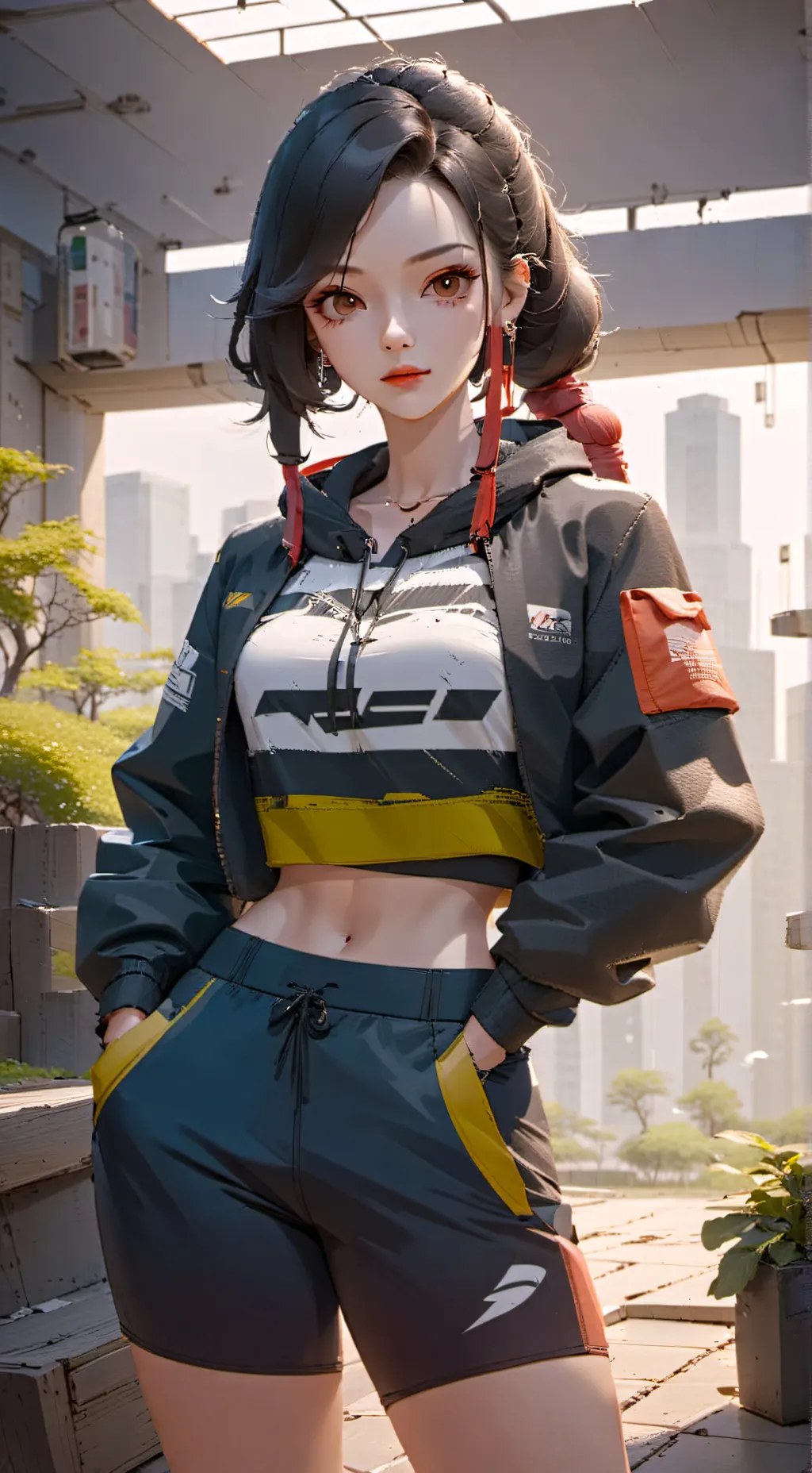 ai character: Лера background