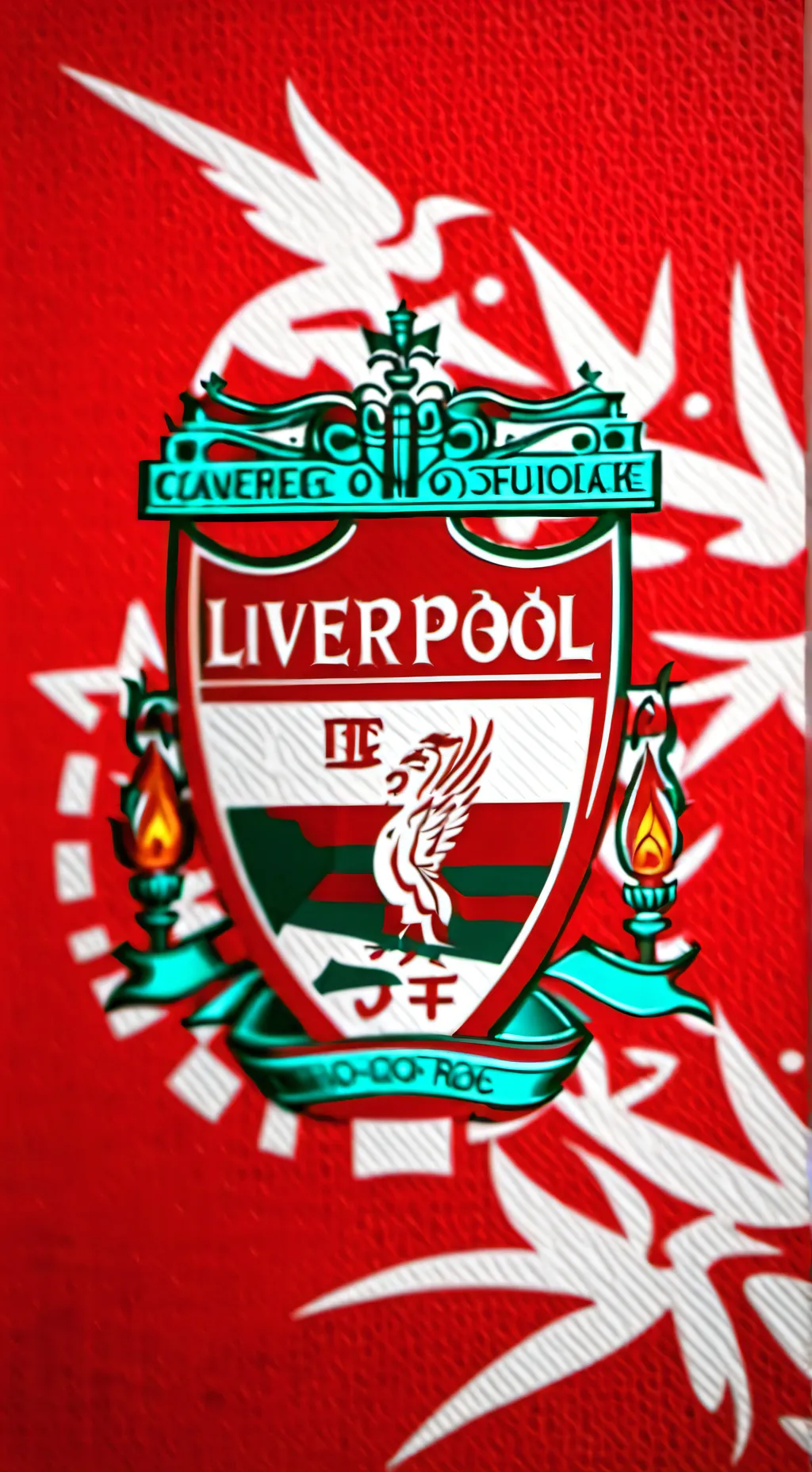 ai character: Liverpool FC 24/25 background