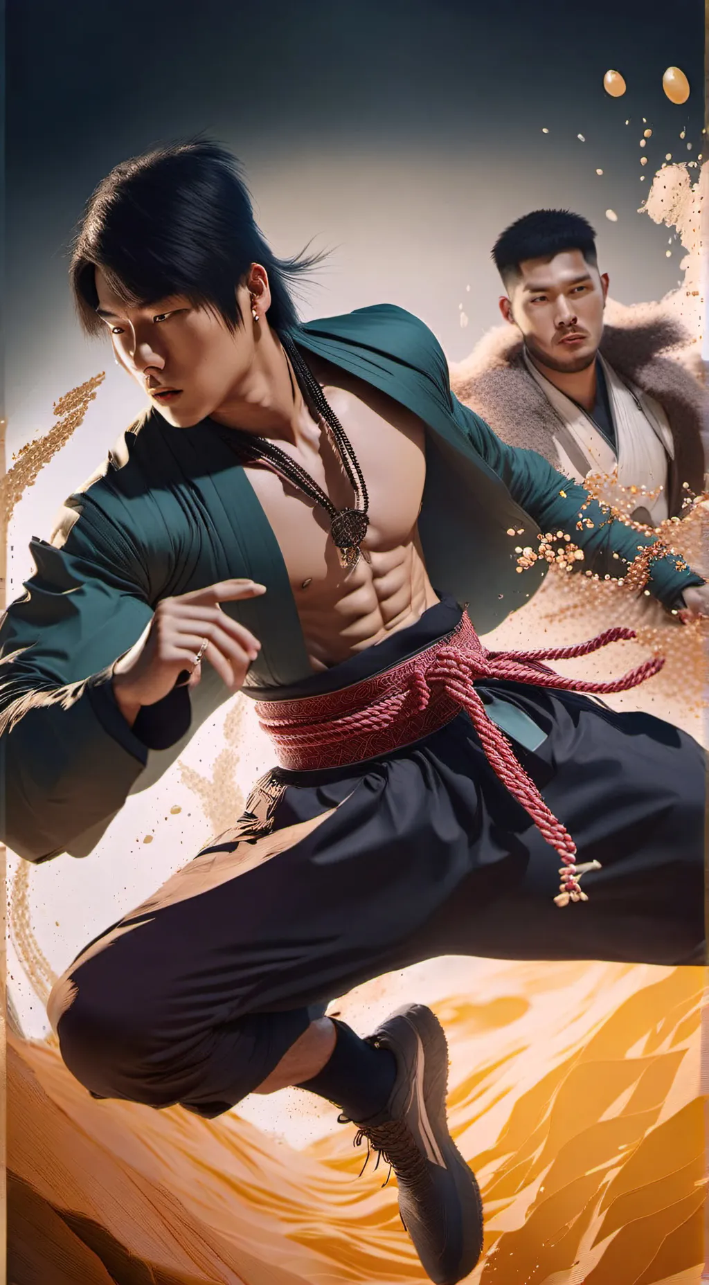 ai character: li min jung background