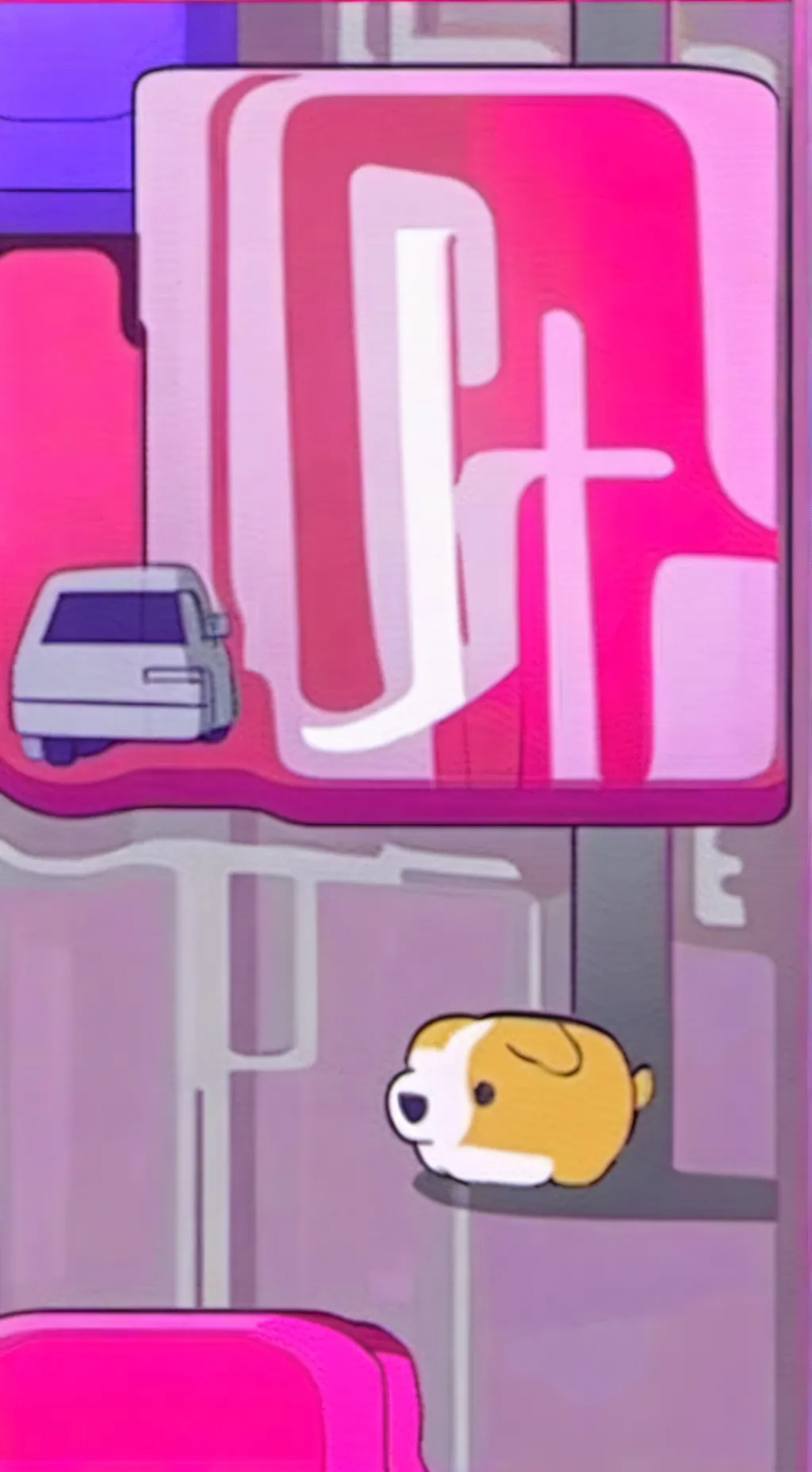 ai character: Pinkieww background