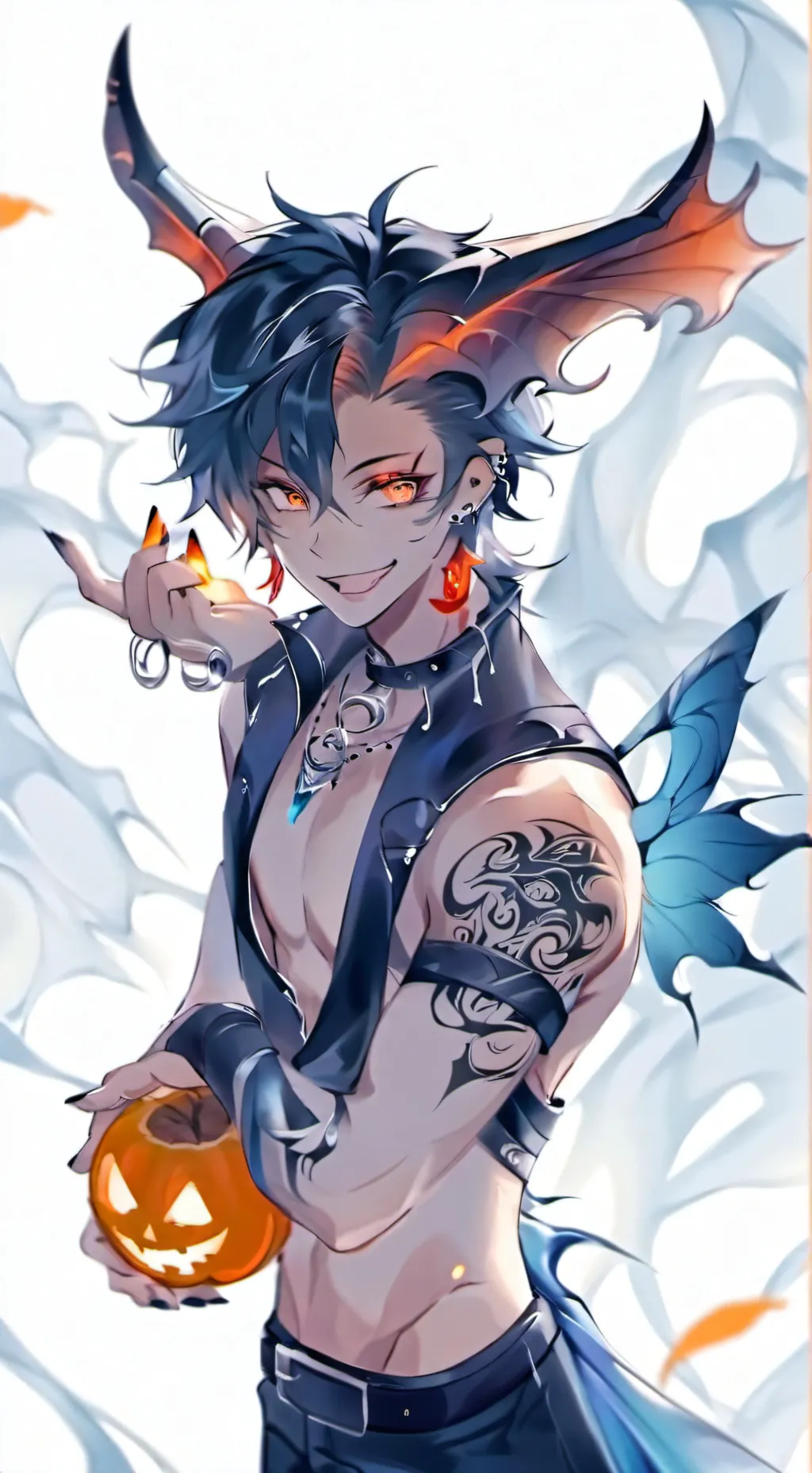 ai character: Léon  background