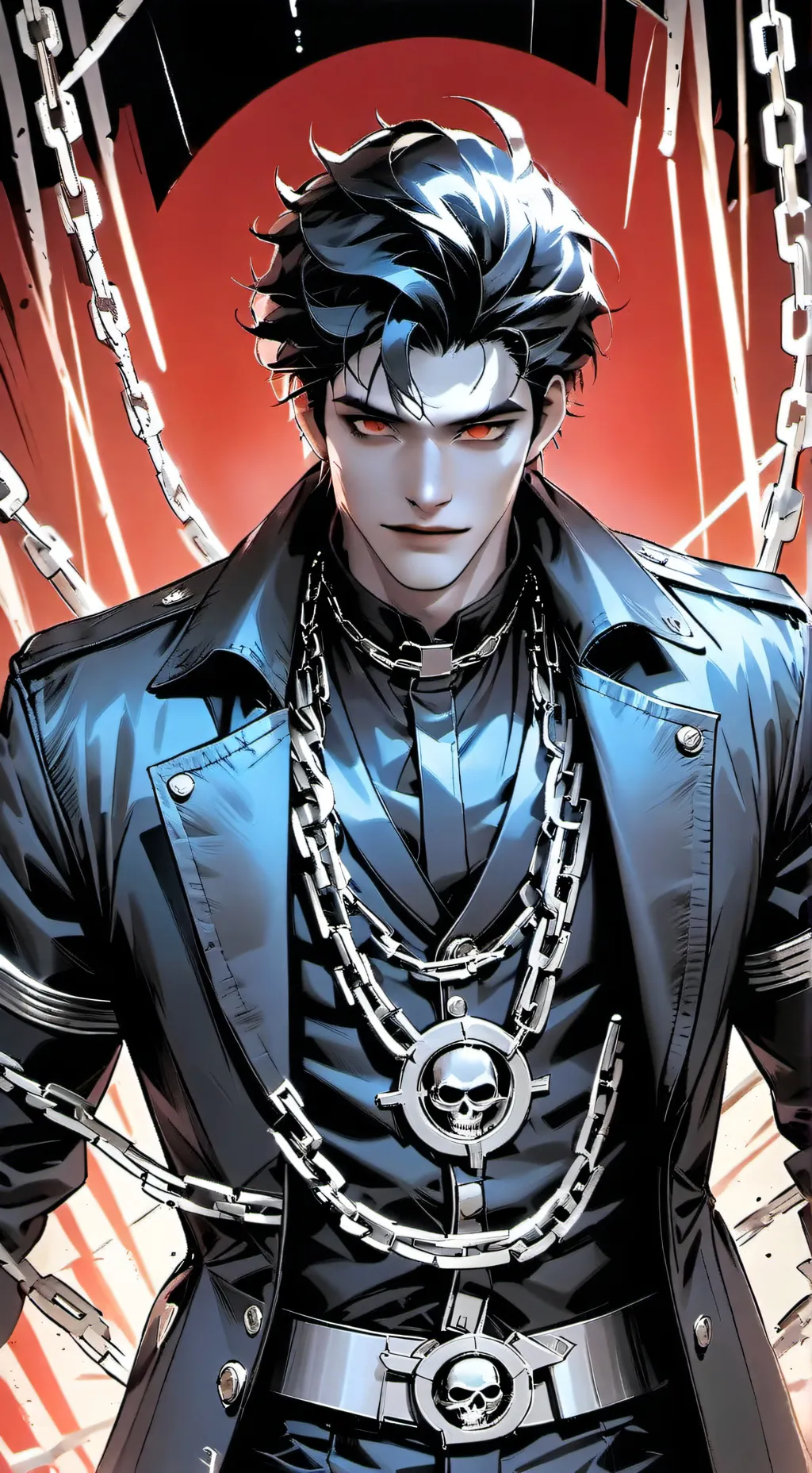 ai character: Дерек background